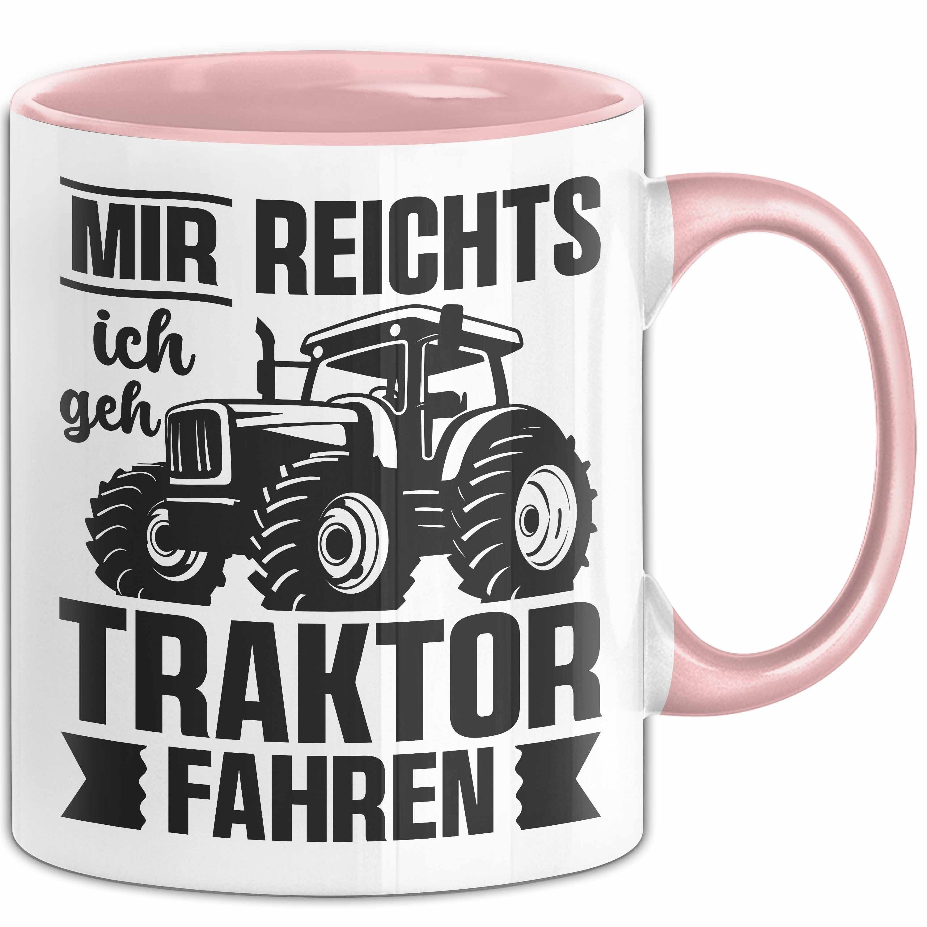 Trendation Tasse Mir Reichts Ich Geh Traktor Fahren Tasse Geschenk Für Bauern Kaffee-Be