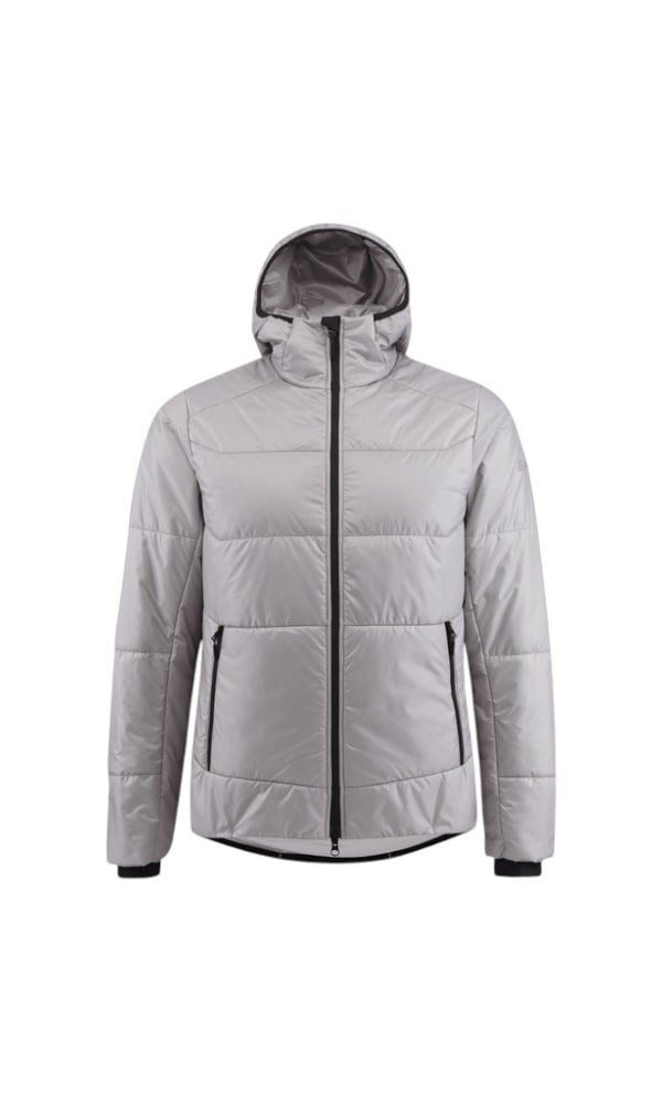 Löffler Winterjacke PL100 (PrimaLoft® Gold, winddicht, wärmeisolierend) grau Herren