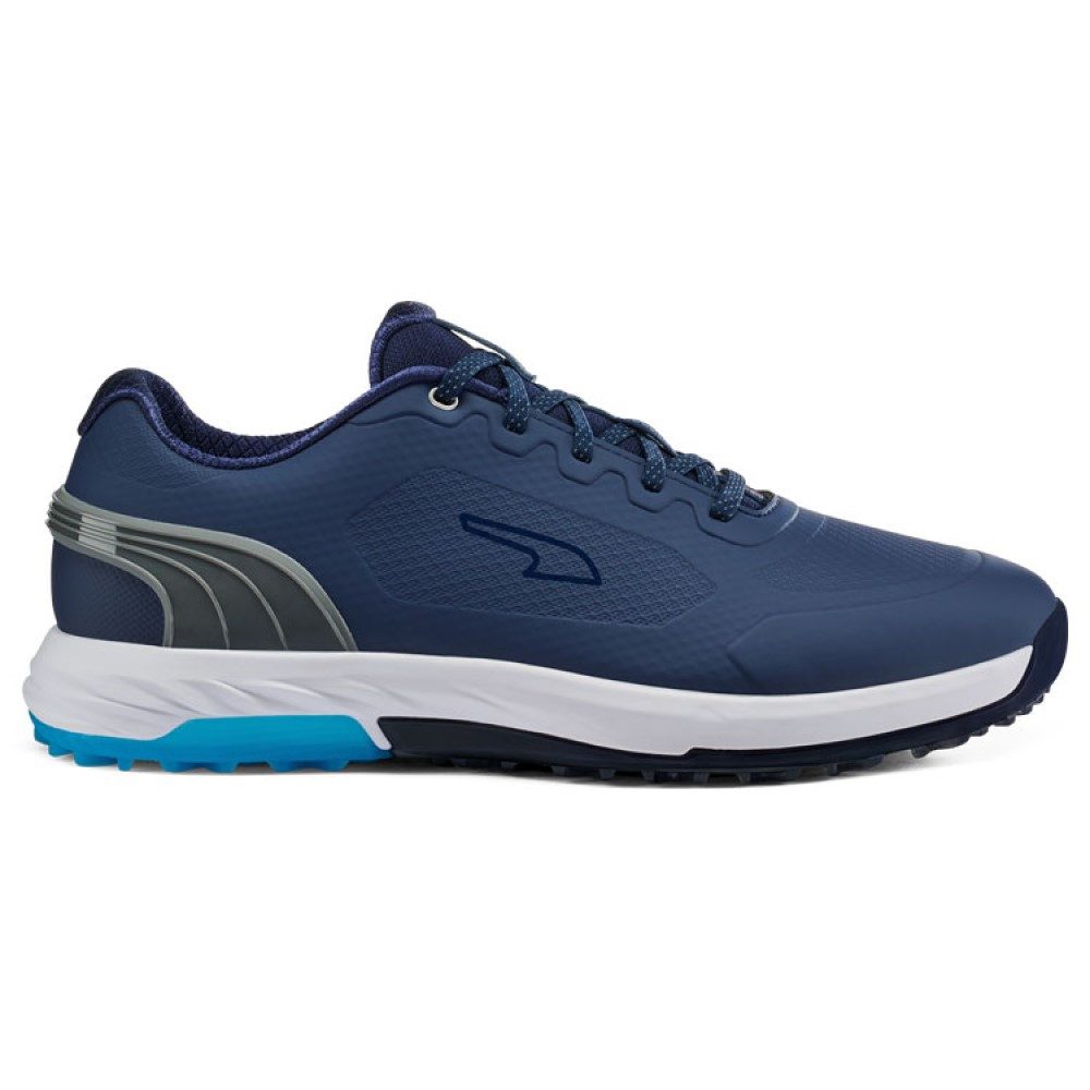 PUMA Puma Golfschuh Alphacat Nitro Waterproof Blau/Grau Herren Golfschuh