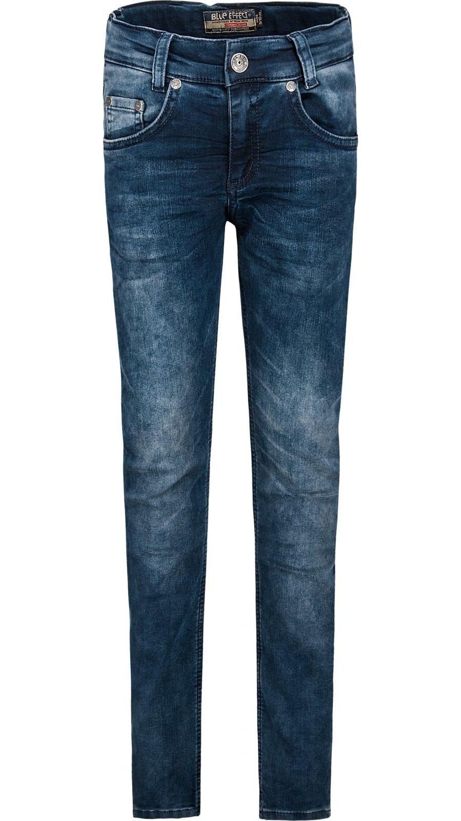 blue Skinny EFFECT BLUE denim ultrastretch Slim-fit-Jeans slim Hose fit Jeans