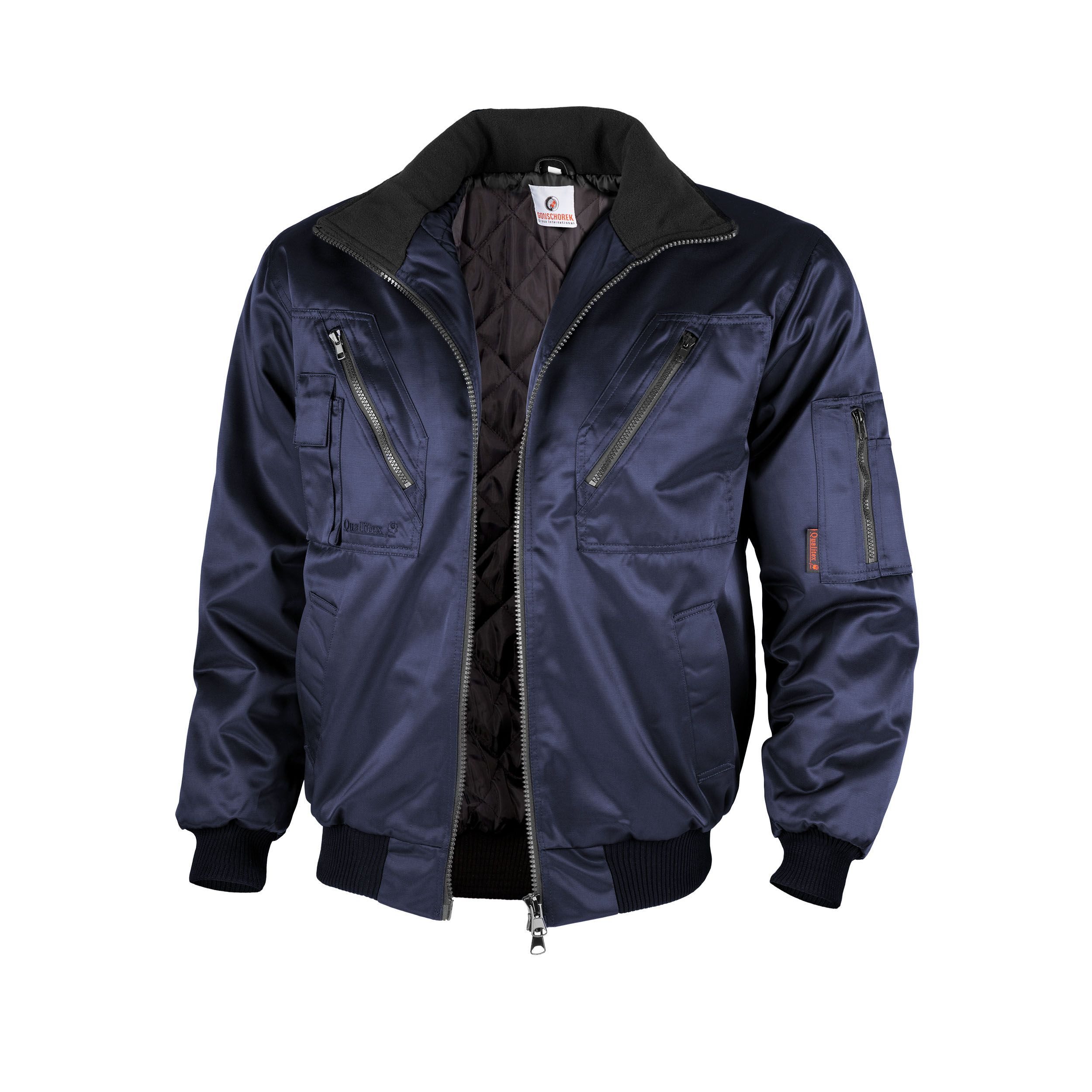 Qualitex Workwear Pilotenjacke Pilotenjacke mit festem Arm & Steppfutter ma günstig online kaufen