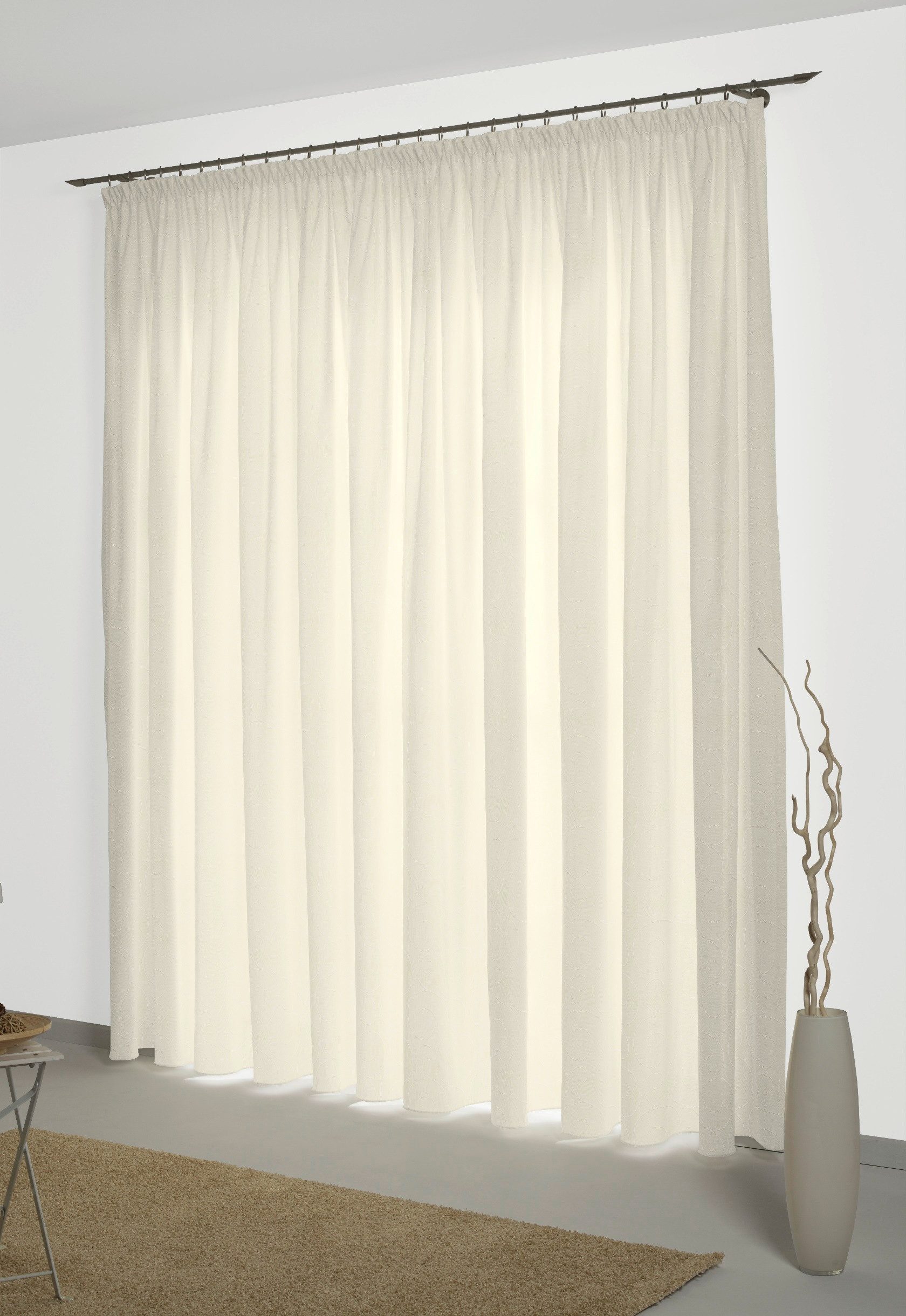 Wirth Vorhang NEUFAHRN (1 St), Smokband, blickdicht, Jacquard