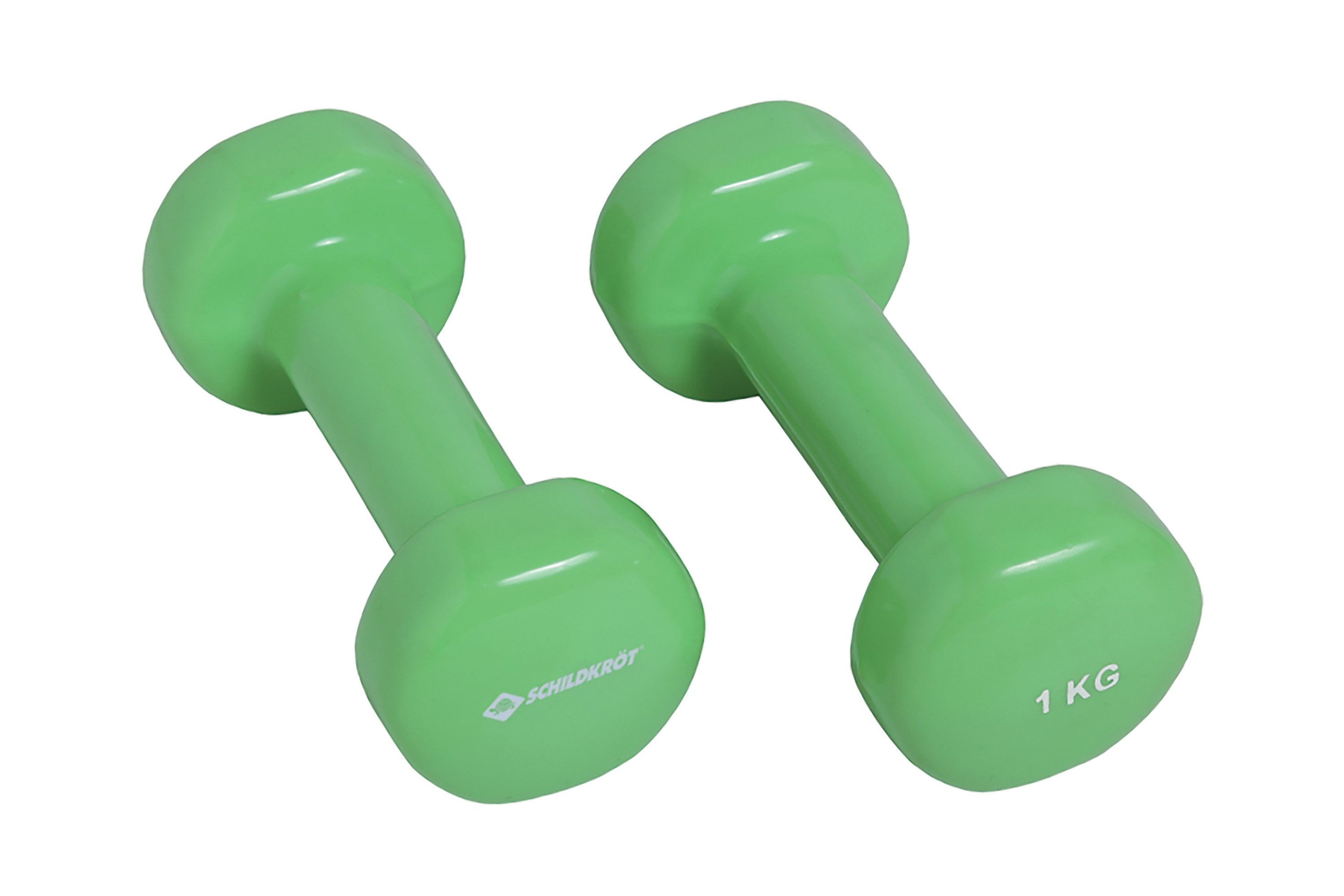 Donic-Schildkröt Hantel VINYL HANTEL Set, 2x 1,0kg (gr