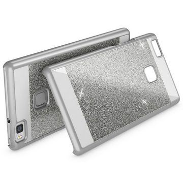 Nalia Smartphone-Hülle Huawei P9 Lite, Glitzer Hülle / Case / Cover / Schutzhülle