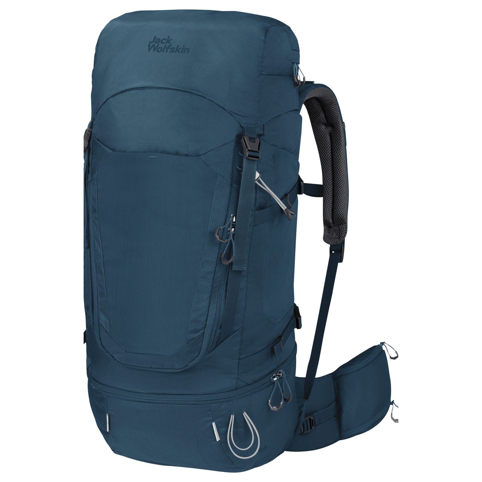 Jack Wolfskin Trekkingrucksack Highland Trail M 55+5 - Trekkingrucksack 60L 76 cm (dark sea)
