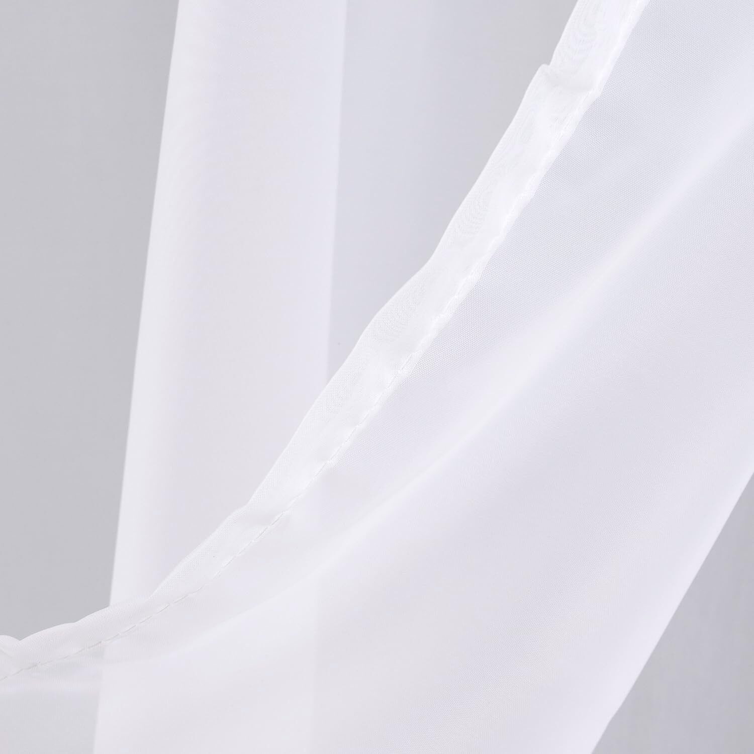 Brilliant Gardine Transparent / Vorhang / Öse / 140x245cm / 9010, Store günstig online kaufen