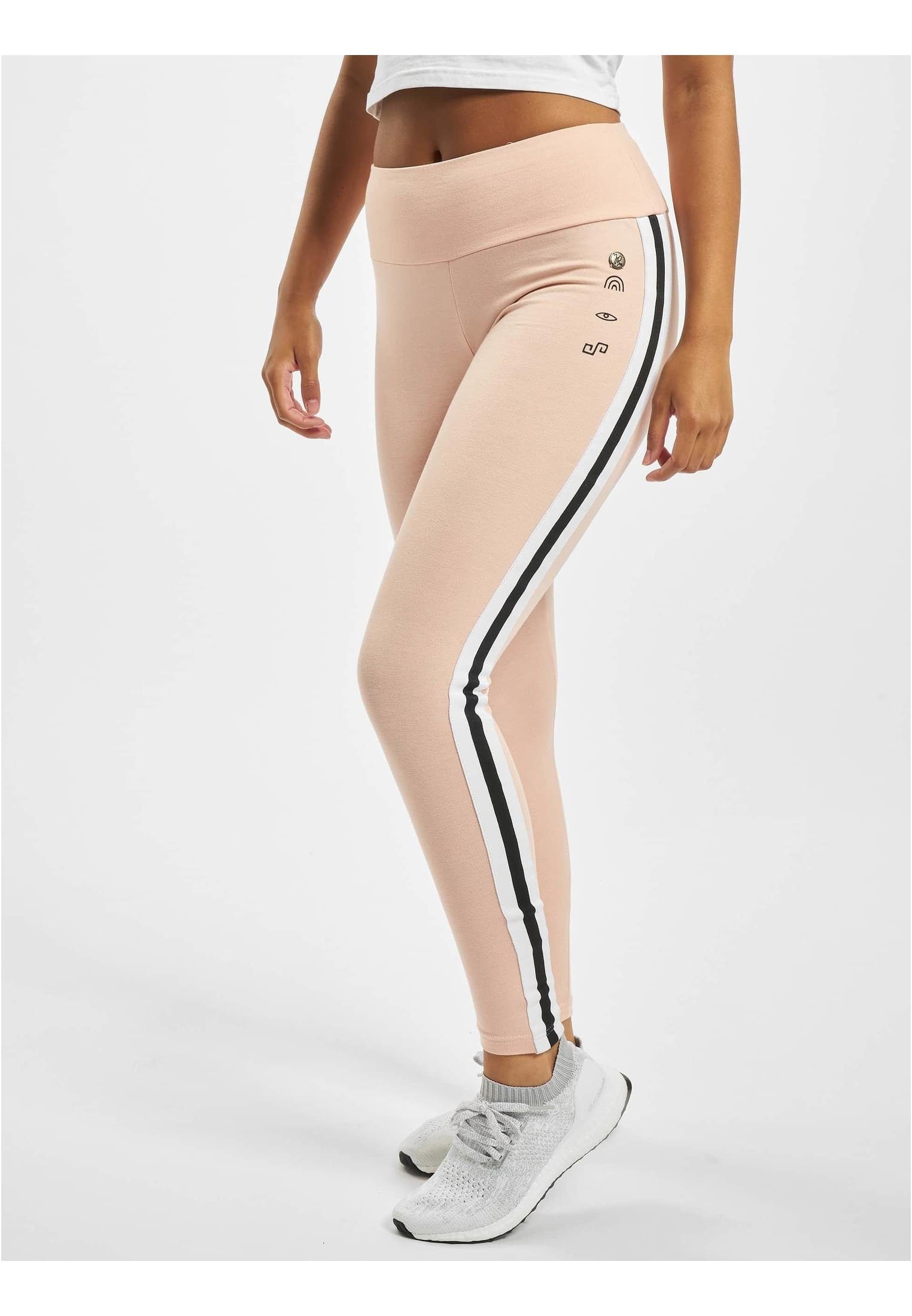 Just Rhyse Leggings Damen Villamontes Leggings (1-tlg) rose