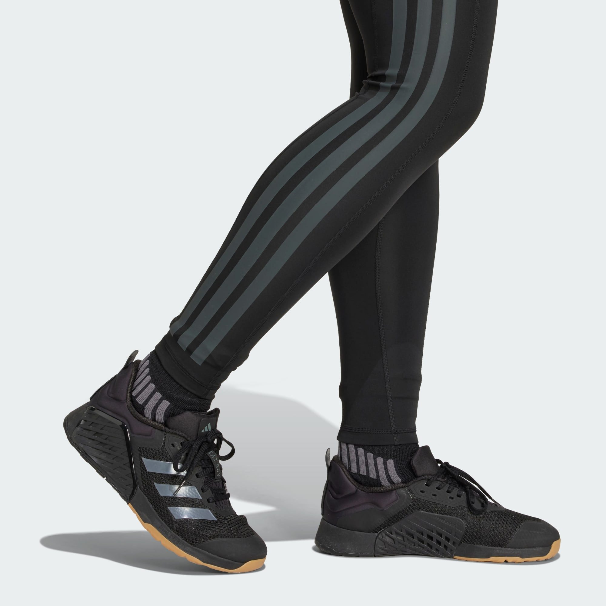 adidas Performance Leggings OPTIME 3-STREIFEN FULL LENGTH LEGGINGS (1-tlg)