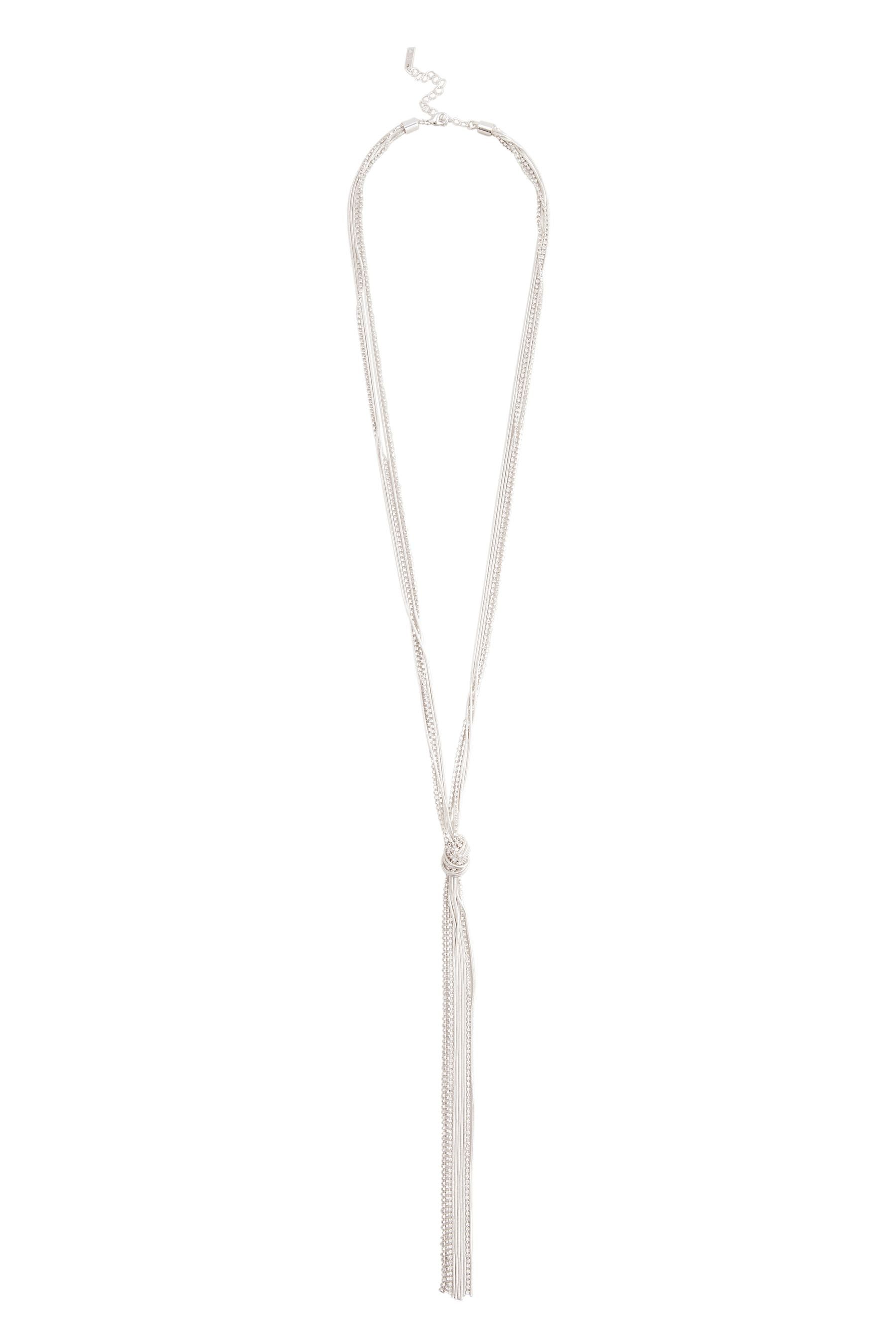 Next Y-Kette Lange Halskette mit Knotendetail günstig online kaufen