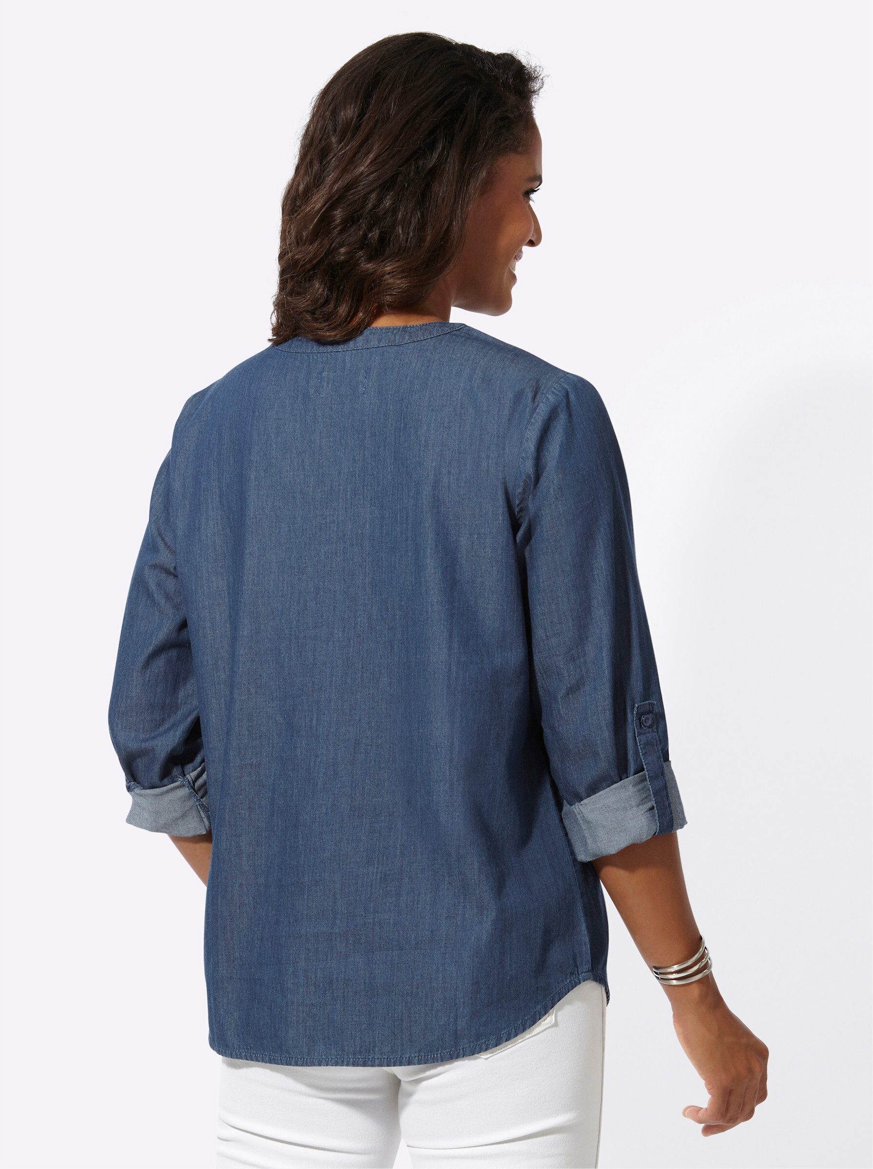 Witt Klassische Bluse Jeanstunika günstig online kaufen