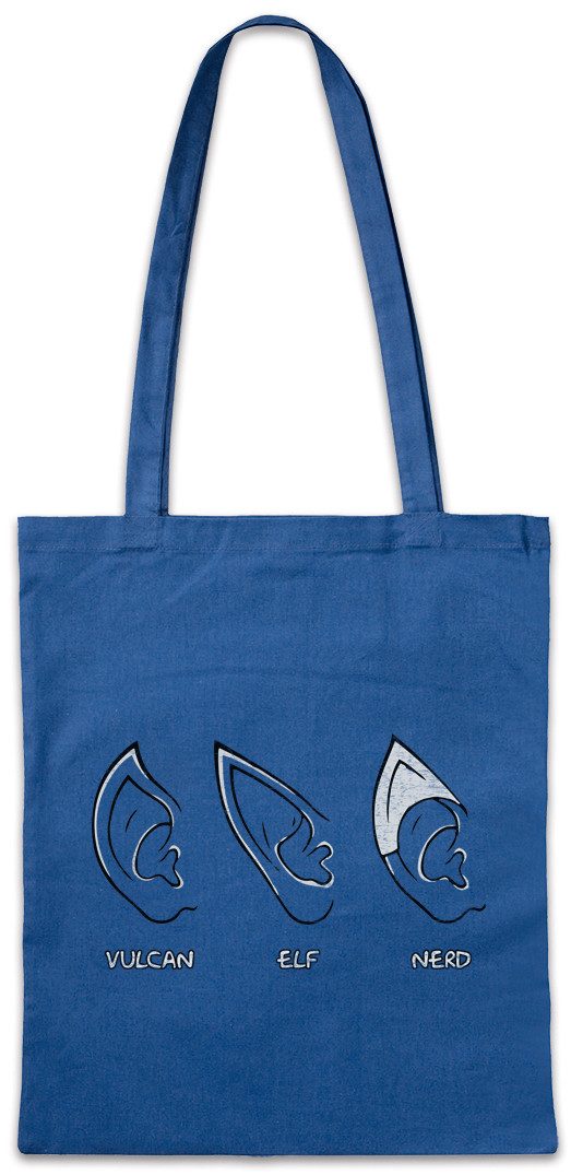 Beuteltasche Ears Stofftasche Geek Nerd Ohren Gamer Fun Games Gaming Video RPG PC