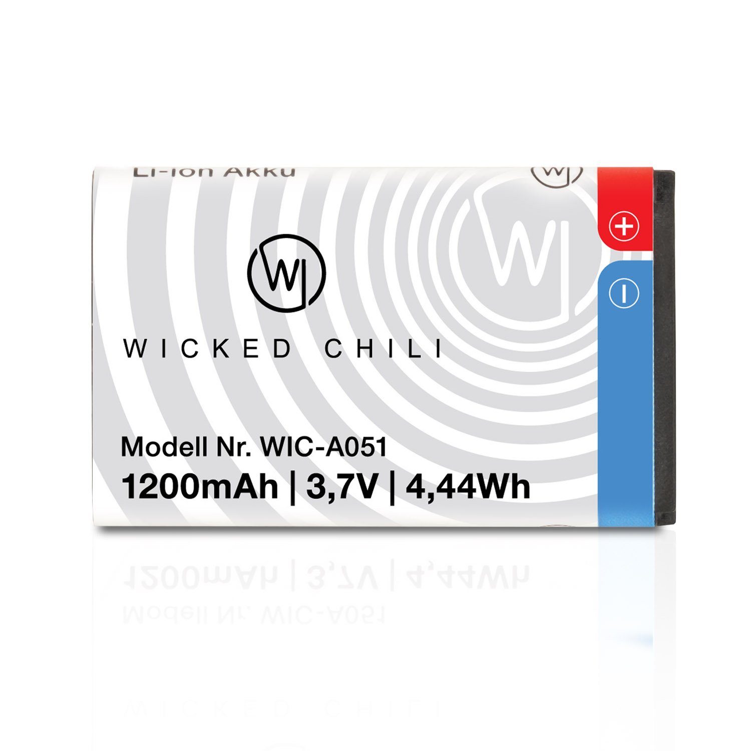 Wicked Chili BL-5C TechniSat Jul V) 1S (03. Zusatz-Akku Akku 2S 3 WIC-A051 für 2 Viola 1 DIGITRADIO