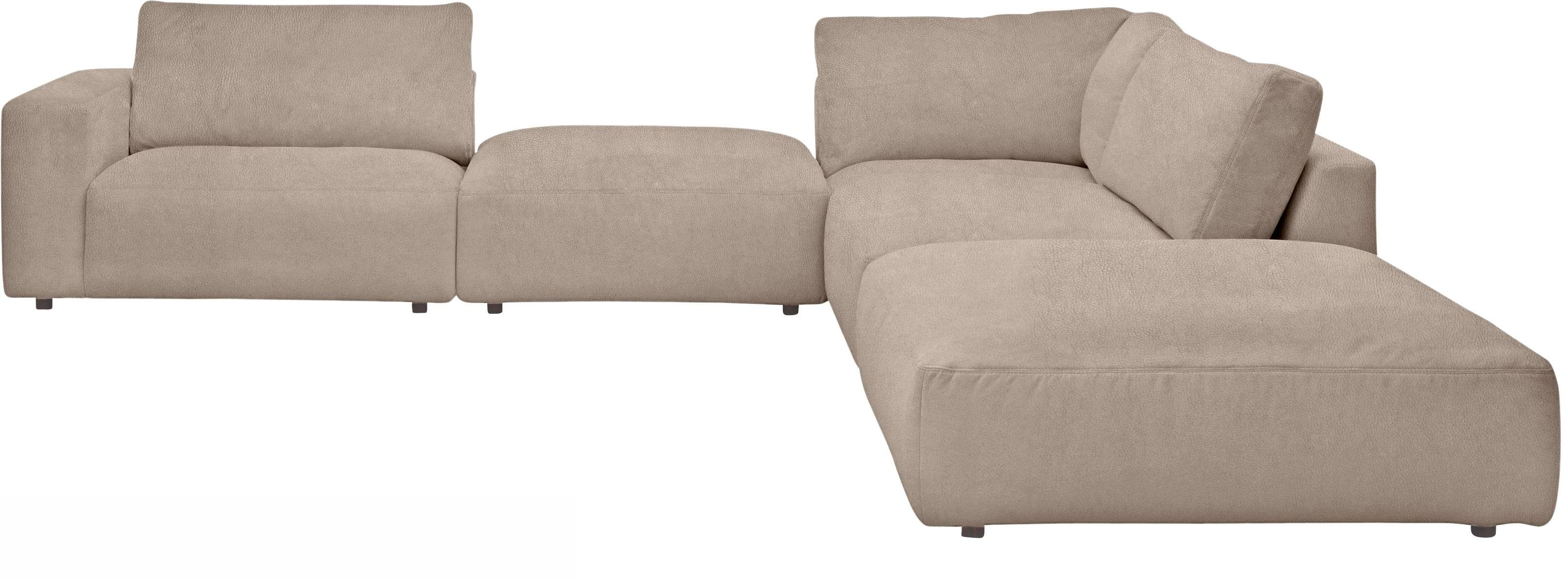 Musterring Ecksofa LUCIA L-Form, in vielen Qualitäten und 4 verschieden Nähten