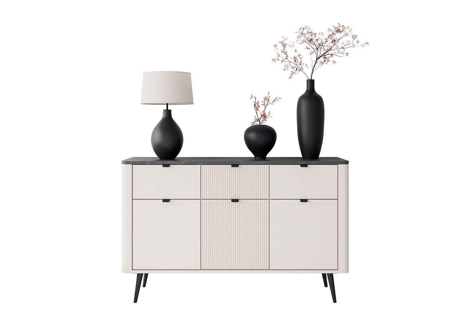 Lookway Kommode AUTUMN 3D3S auf hohen Beinen