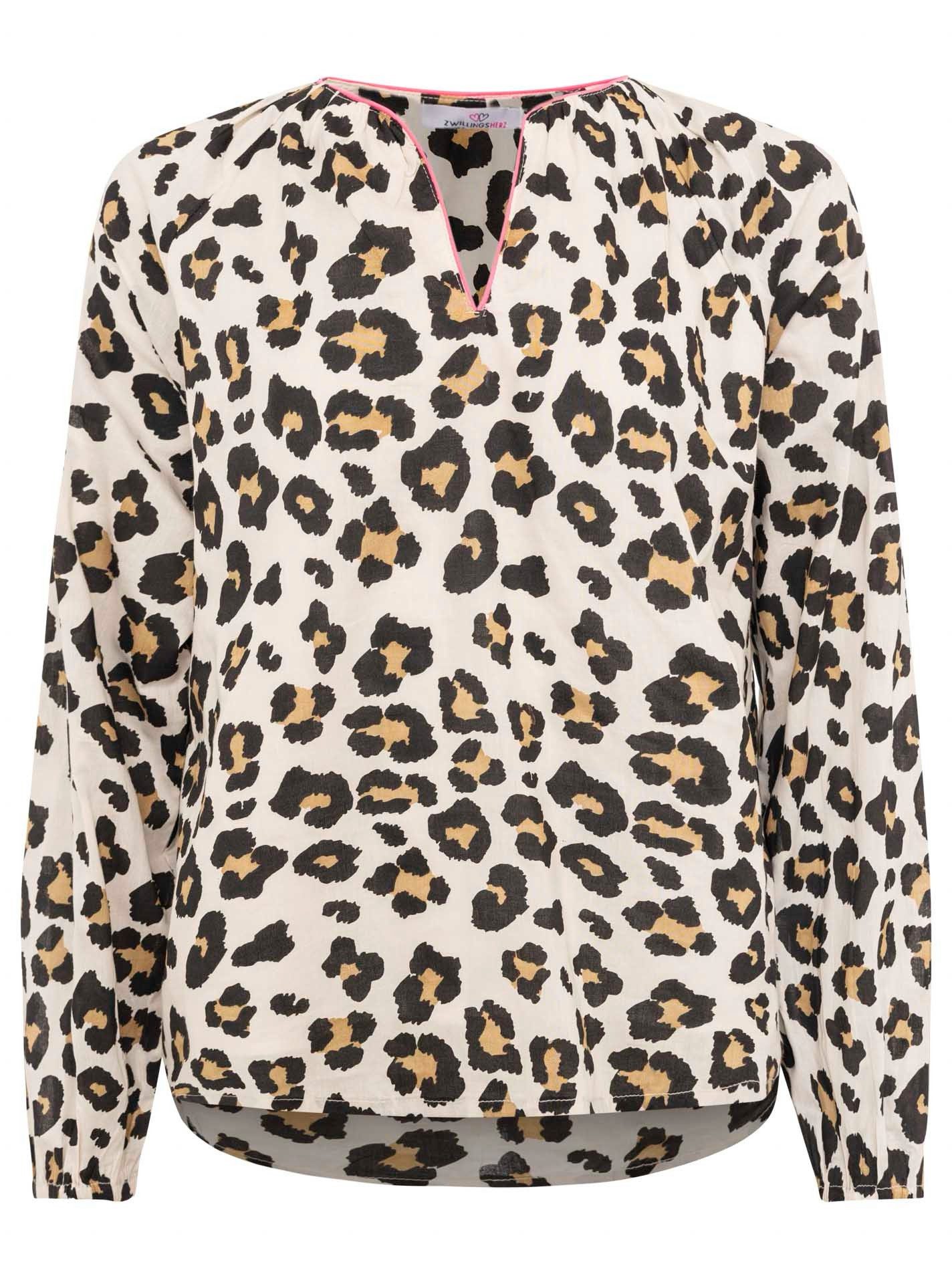 Klassische Bluse Zwillingsherz Bluse Klassisch Leo
