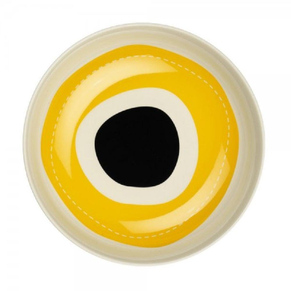 Schüssel Asa Schale Variété Salto du Soleil Gelb-Schwarz (18cm)