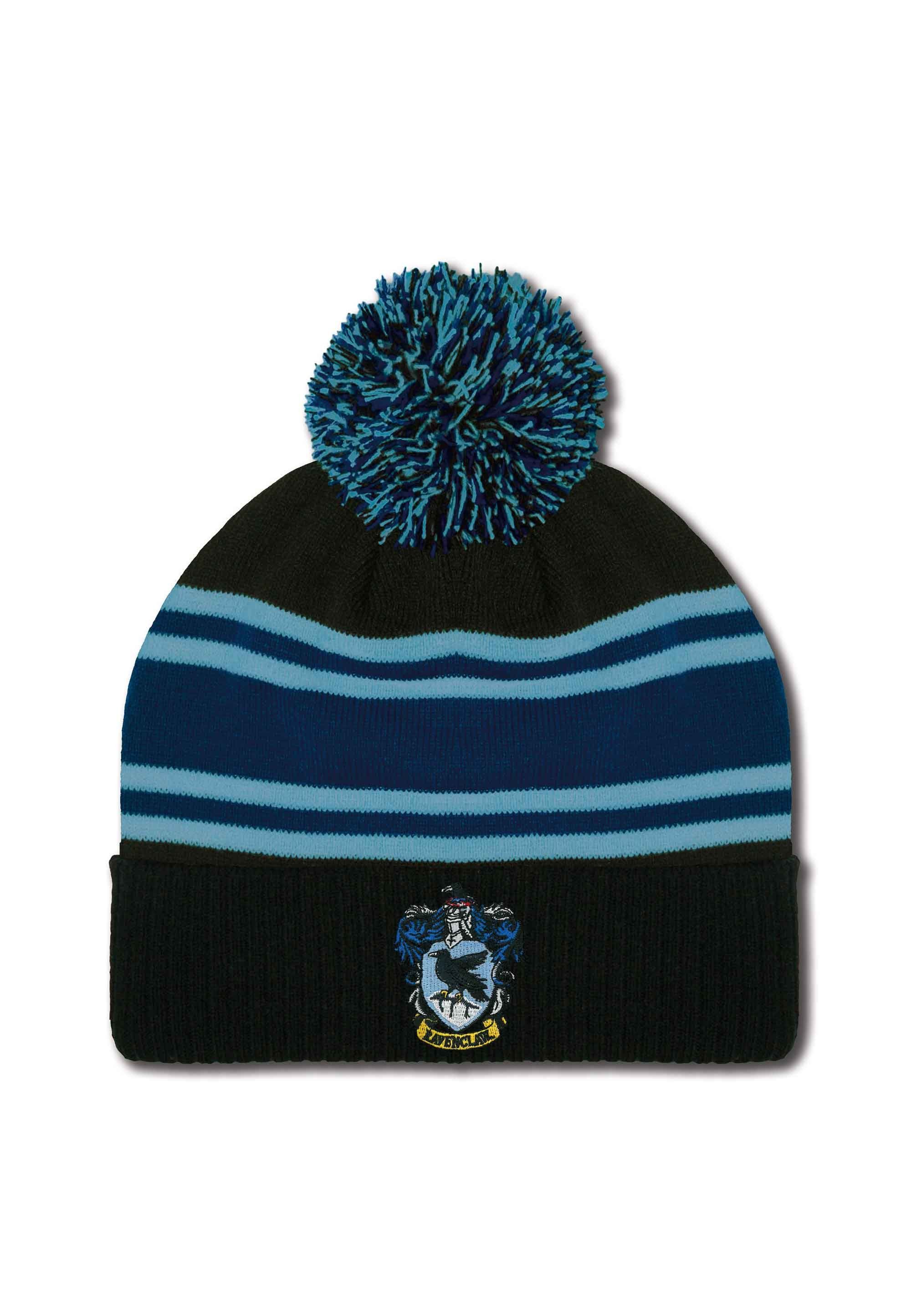 LOGOSHIRT Strickmütze Harry Potter - Ravenclaw mit lizenzierter Stickerei