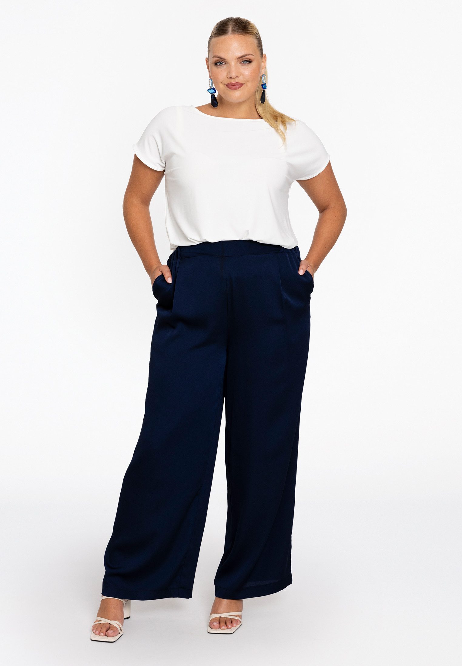 YOEK Bootcuthose Damen Hose mit Druck günstig online kaufen