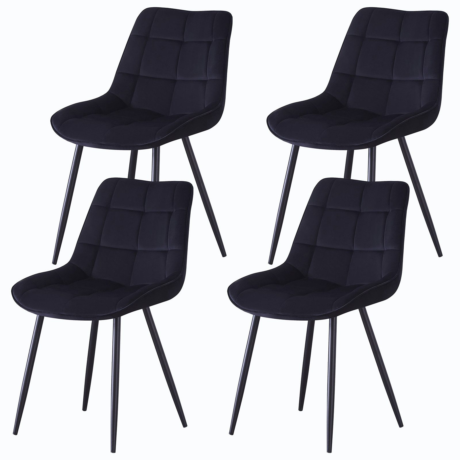 JYMTOM Esszimmerstuhl 4er-Set gepolsterte Stühle mit günstig online kaufen