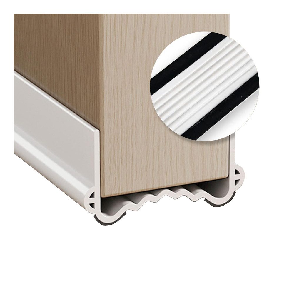 Zaewry Zugluftstopper Türdichtung Zugluftstopper für Türen- NEU Premium Türdichtung, Tür Zugluftstopper ideal auch als Schallschutz, Kälteschutz