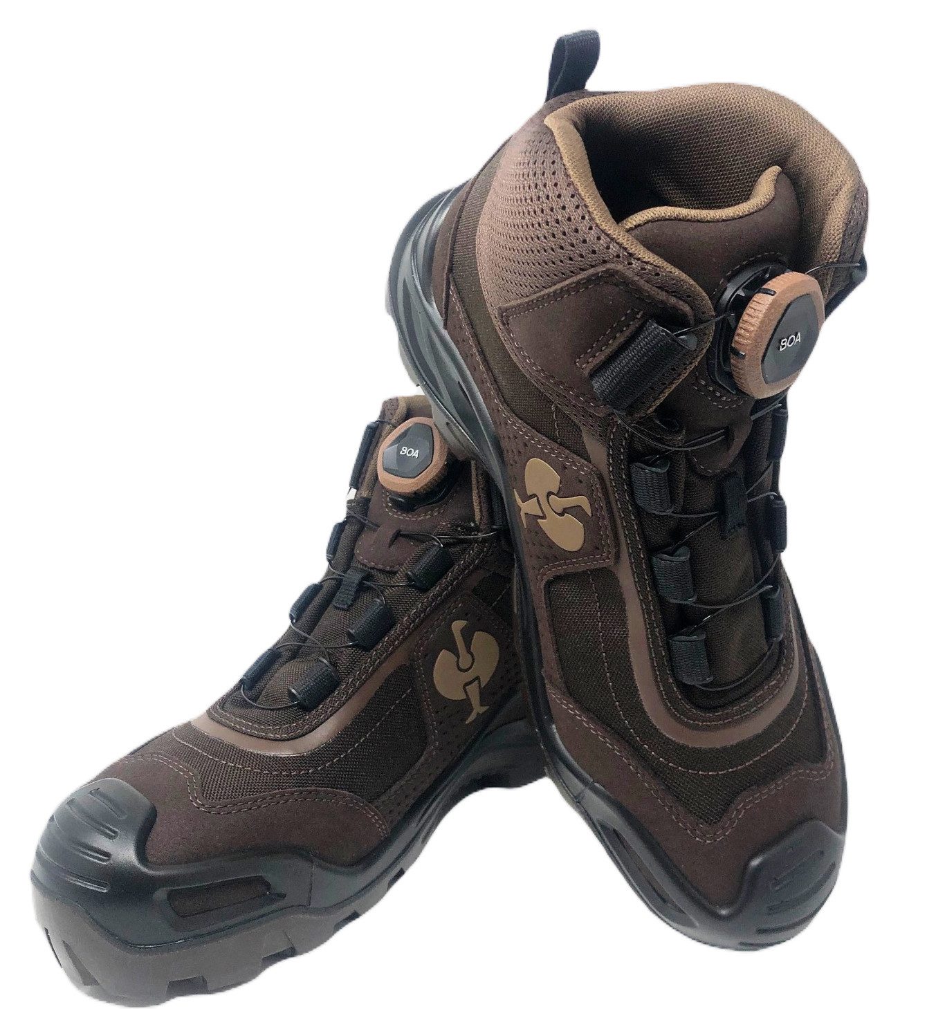 Engelbert Strauss S3 Sicherheitsschuhe e.s. Kastra II mid kastaniebraun Sicherheitsschuh Schutzkappe 200 Joule