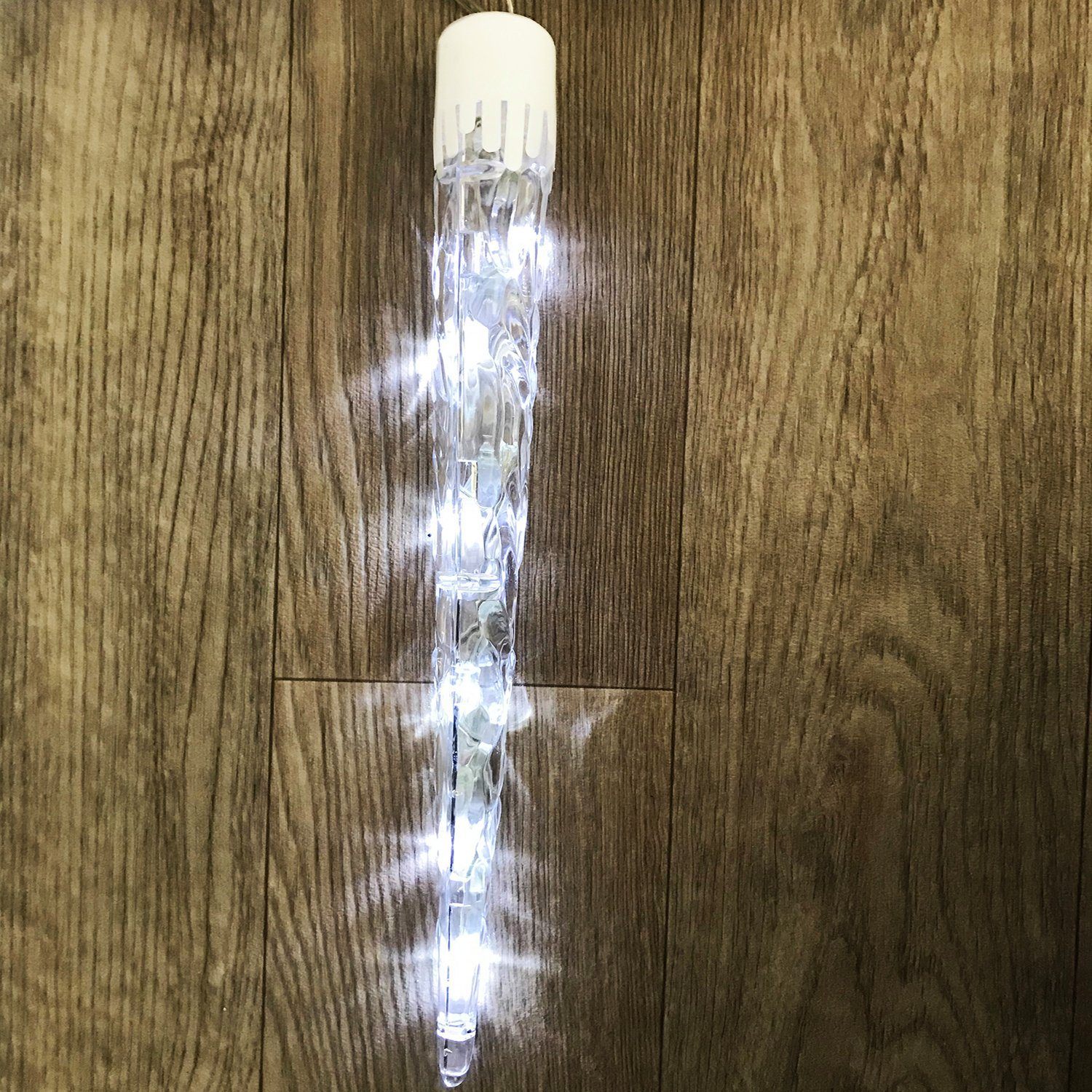 Mojawo Lichtervorhang LED-Lichterkette mit 20 Eiszapfen 100 LED 8 Licht-Fun günstig online kaufen
