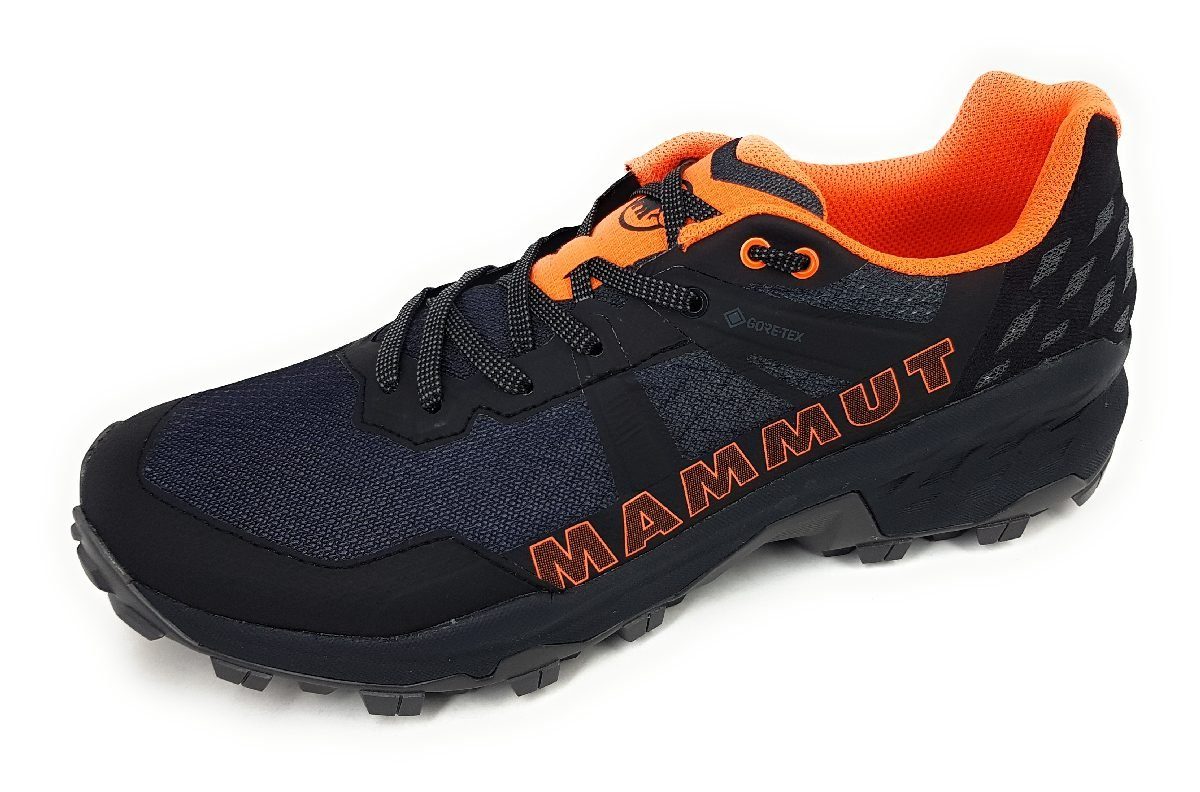 Wanderschuh Mammut Outdoorschuh black-vibrant orange