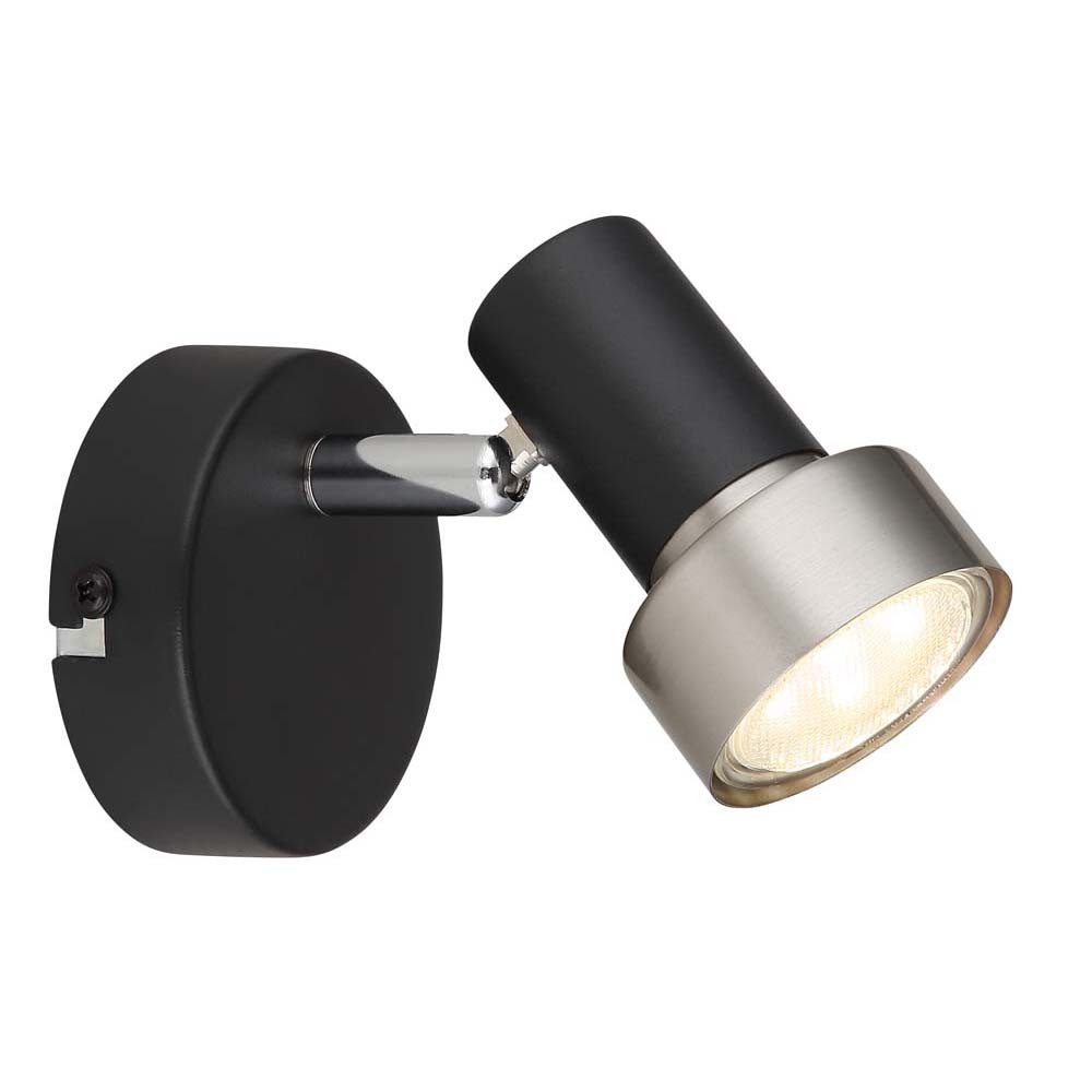 GLOBO LIGHTING Wandleuchte, Leuchtmittel nicht inklusive, Wandstrahler Spotlampe Wandlampe beweglich Leselampe