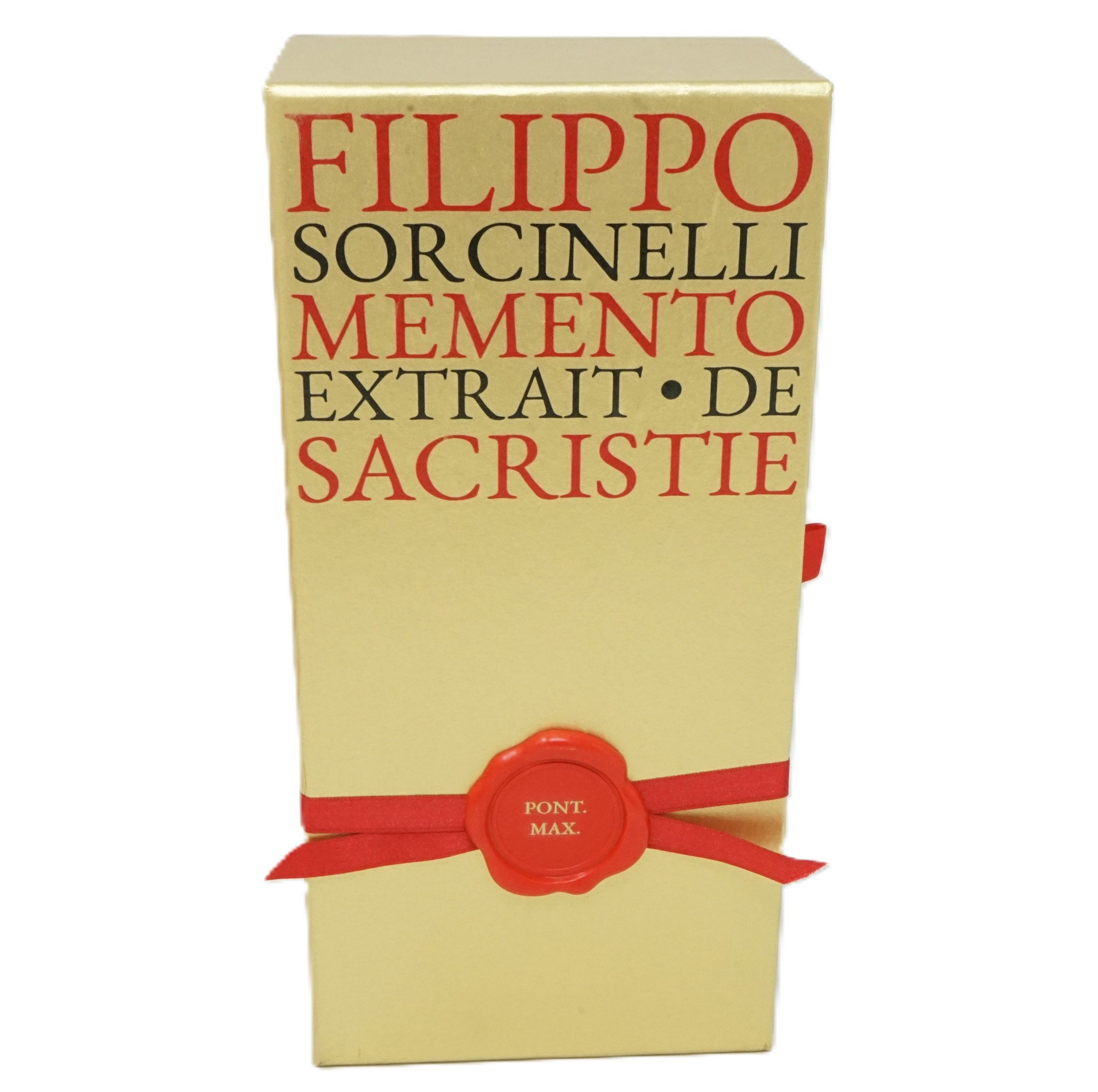 LAMBORGHINI Eau de Parfum Filippo Sorcinelli Memento Extrait De Sacristie Pont. Max. 100ml