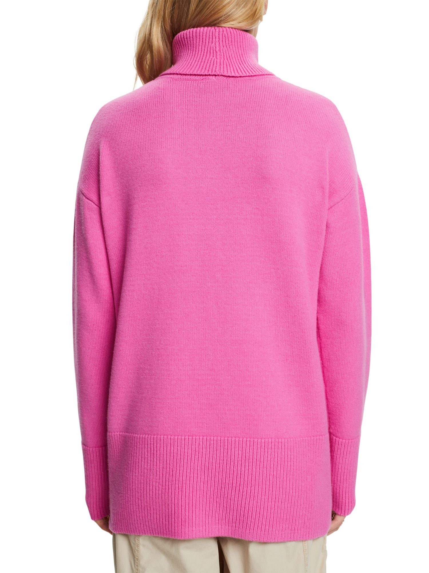 Esprit Rollkragenpullover PINK Sweaters FUCHSIA