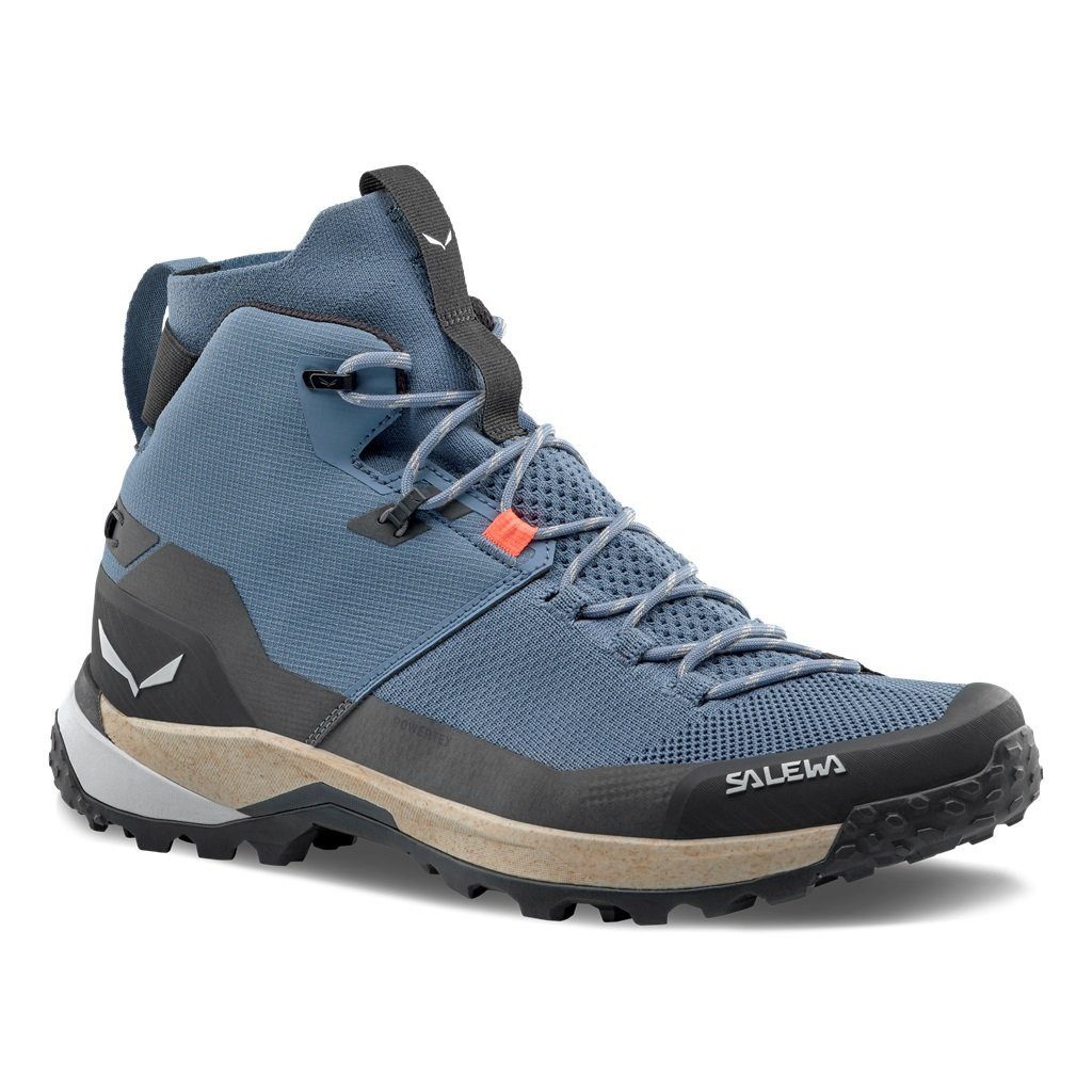 Puez Knit Mid Powertex (Trekking, wasserdicht) javablau/schwarz Herren Wanderschuh