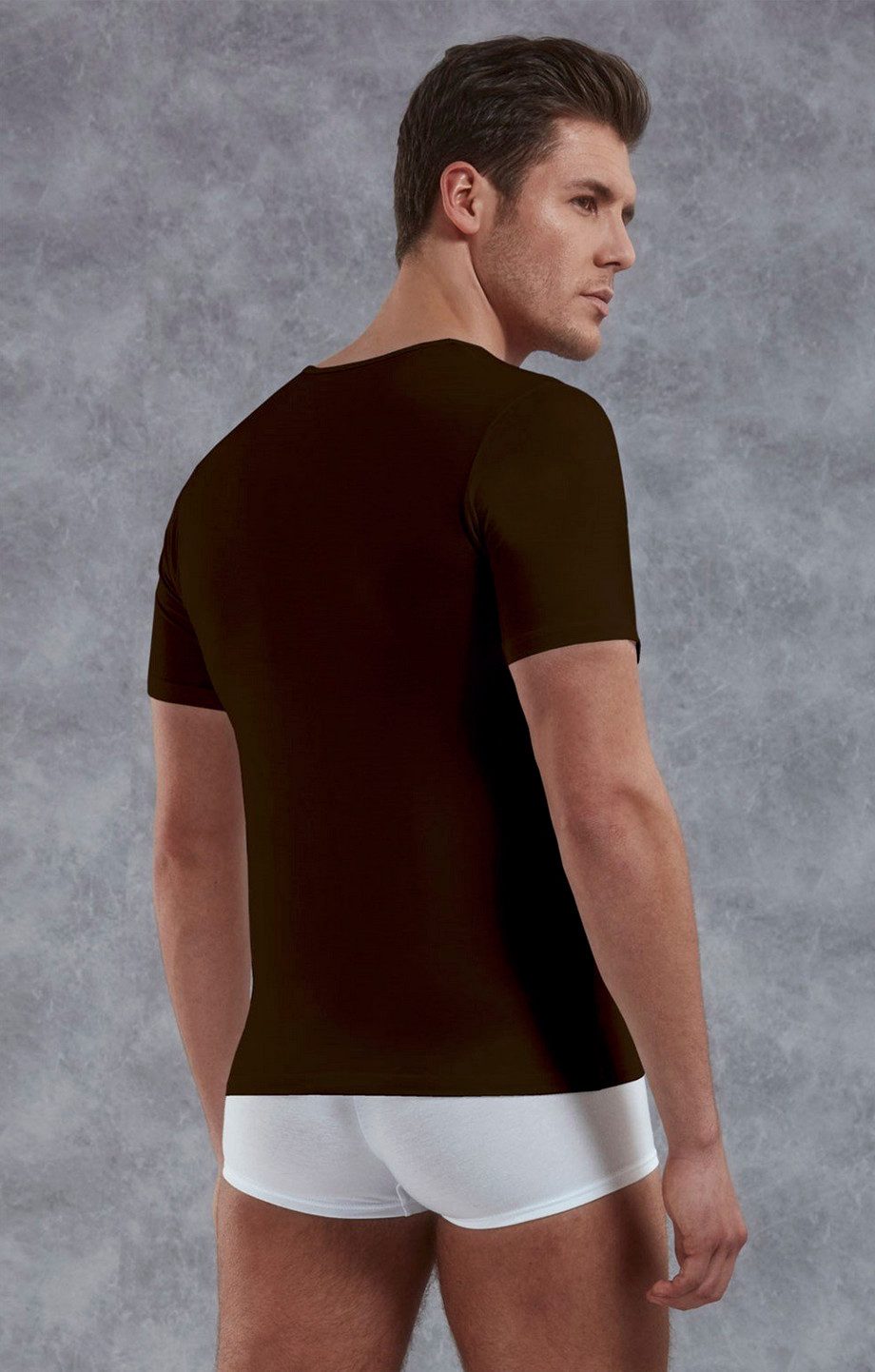 DOREANSE V-Shirt Herren Slim Fit T-Shirt günstig online kaufen