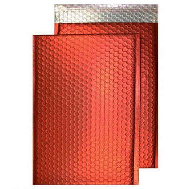 RESCH Versandtasche OfficeDepot Luftpolstertaschen 100Stk DIN C3 45x32cm Briefumschlag, gepolstert & selbstklebend rot Haftklebung mit Abziehstreifen