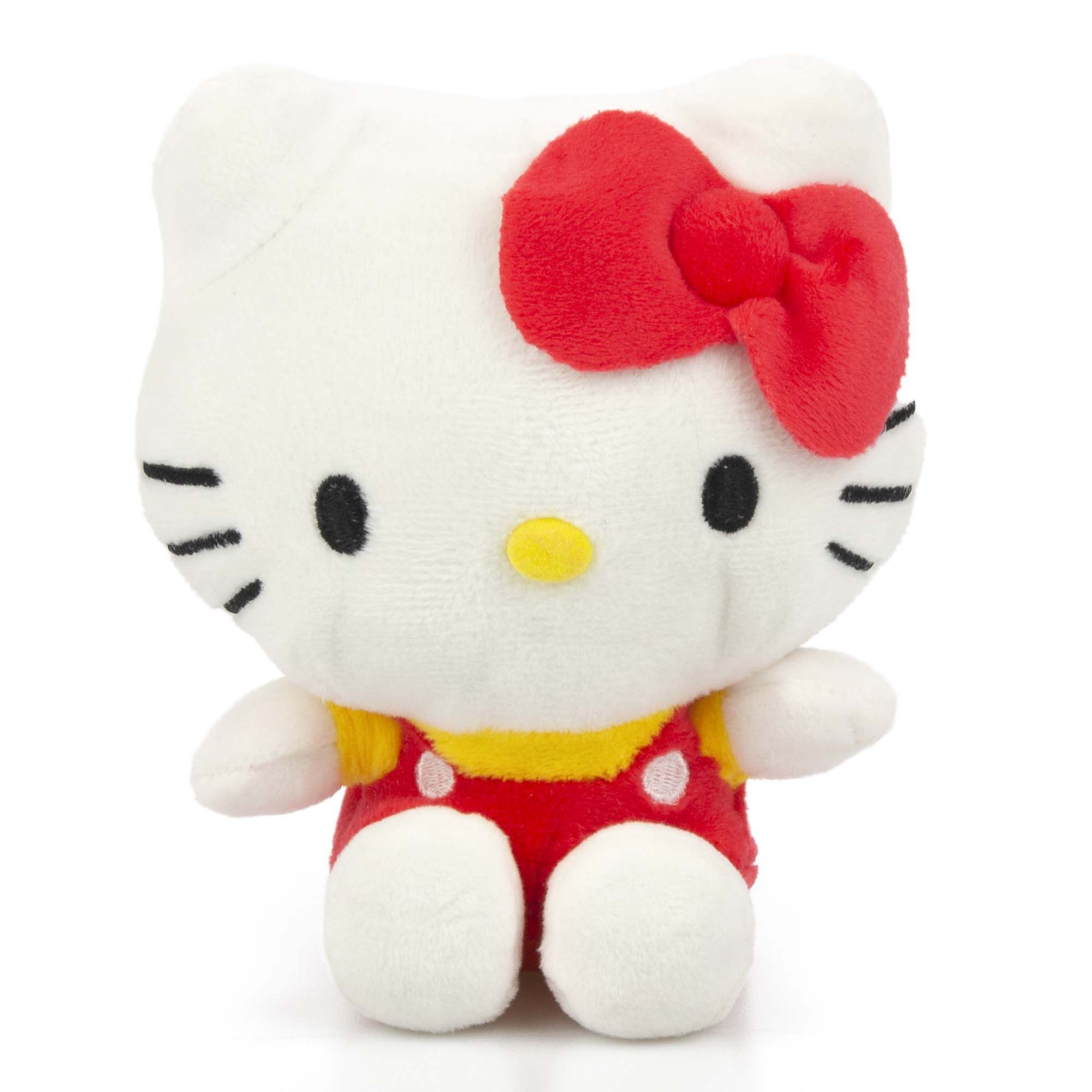 Tinisu Plüschfigur Hello Kitty Plüschtier - 18 cm Kuscheltier Kinder weiches Stofftier
