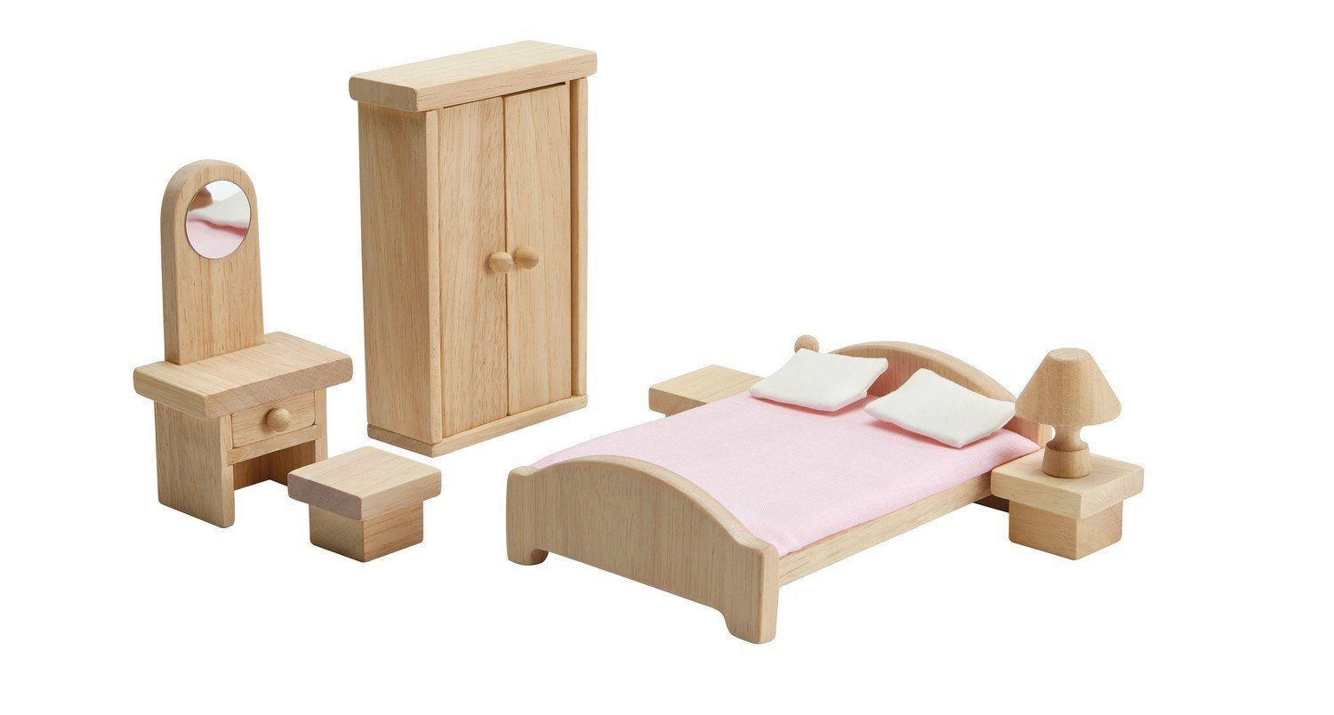 Plantoys Puppenhausmöbel Schlafzimmer Classic günstig online kaufen