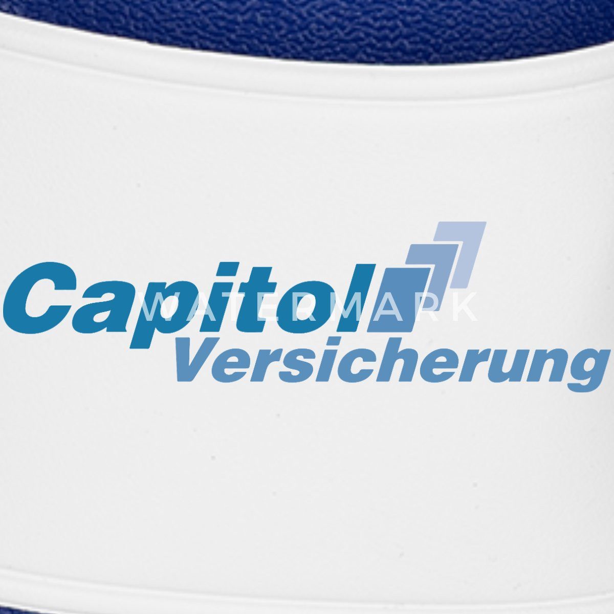 Spreadshirt Stromberg Logo Capitol Versicherung Badelatschen Herren Badesch günstig online kaufen
