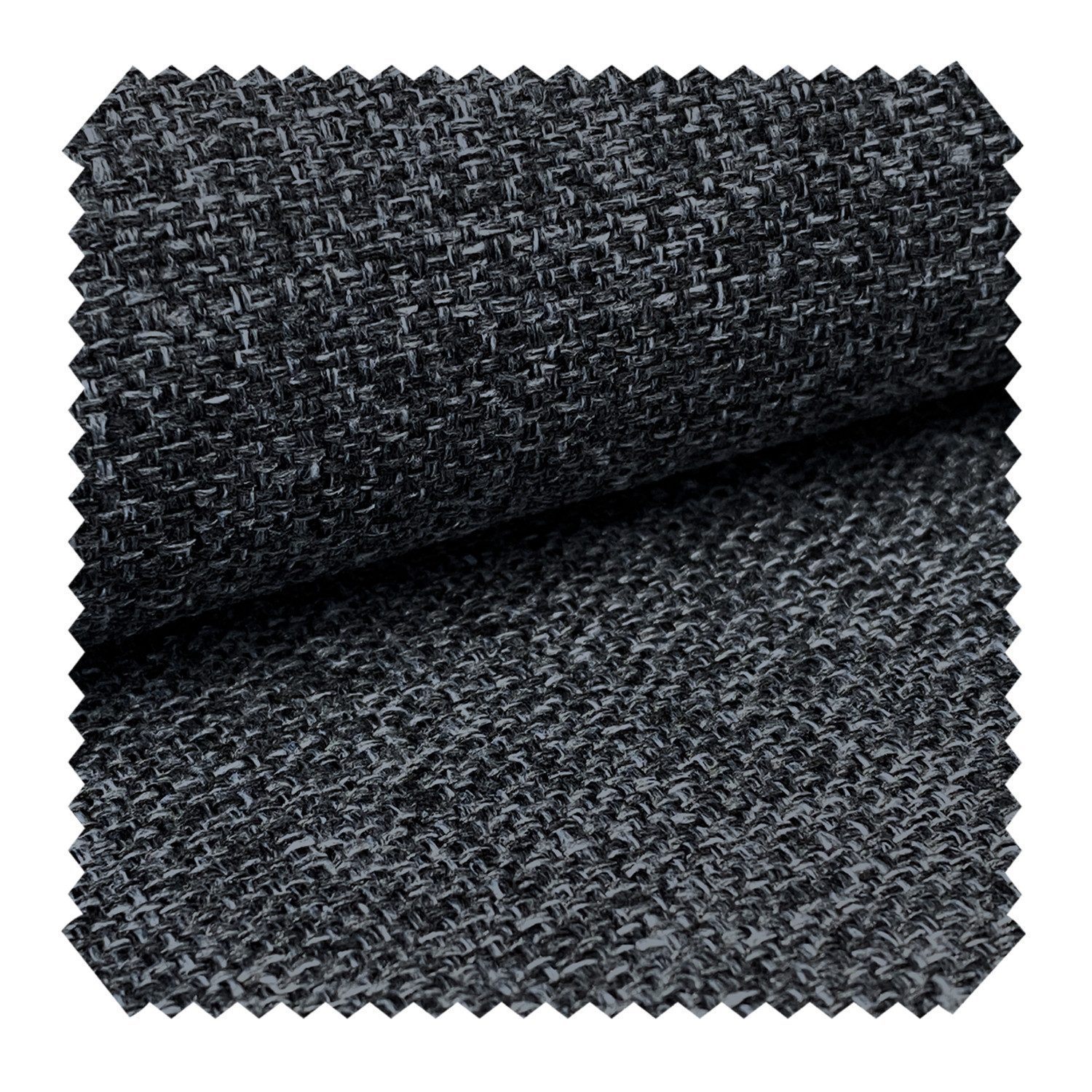 novely® Stoff MUDAU Grob gewebter Möbelstoff, Robust, Mélange, Handwebcharakter, Pflegeleicht, Meterware, 1lfm