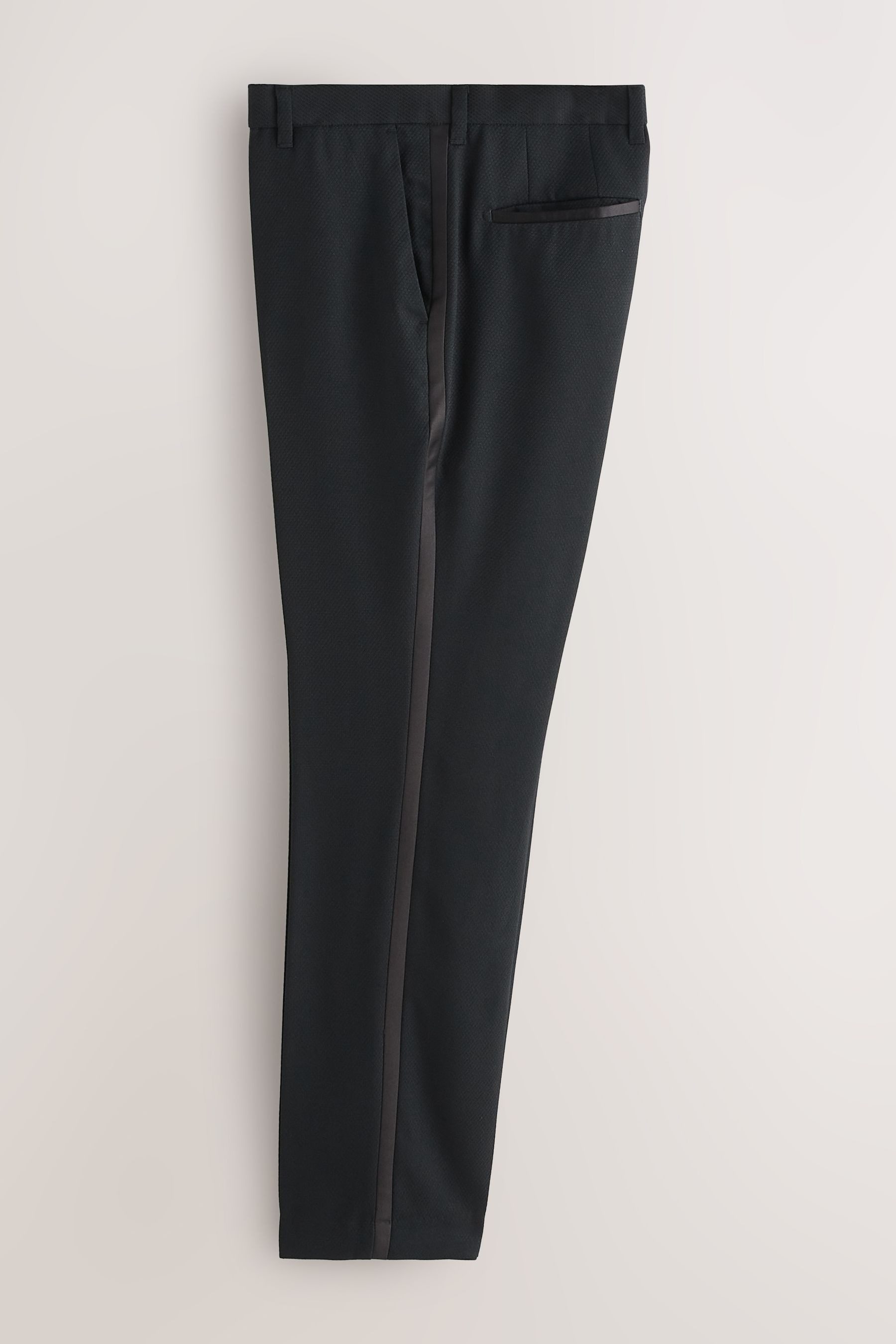 Next Anzughose Tailored Fit Smokinghose mit Galonstreifen (1-tlg)