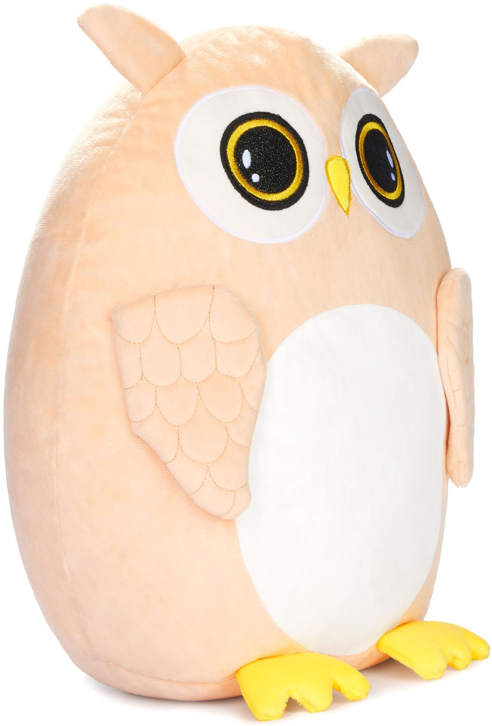 SQUISHBRUBIES Kuscheltier Oliver die Eule - 35 cm Stofftier - Superweich (1 günstig online kaufen