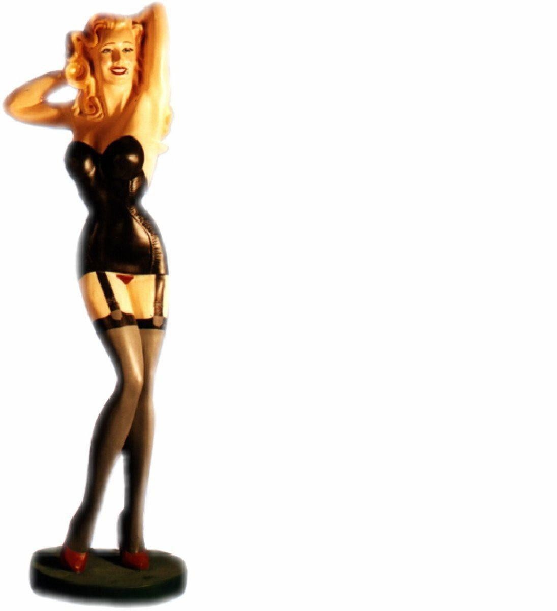 JVmoebel Dekoobjekt Design Sexy US Frauen Figur Statue Deko Skulptur für Zuhause, Made in Europa