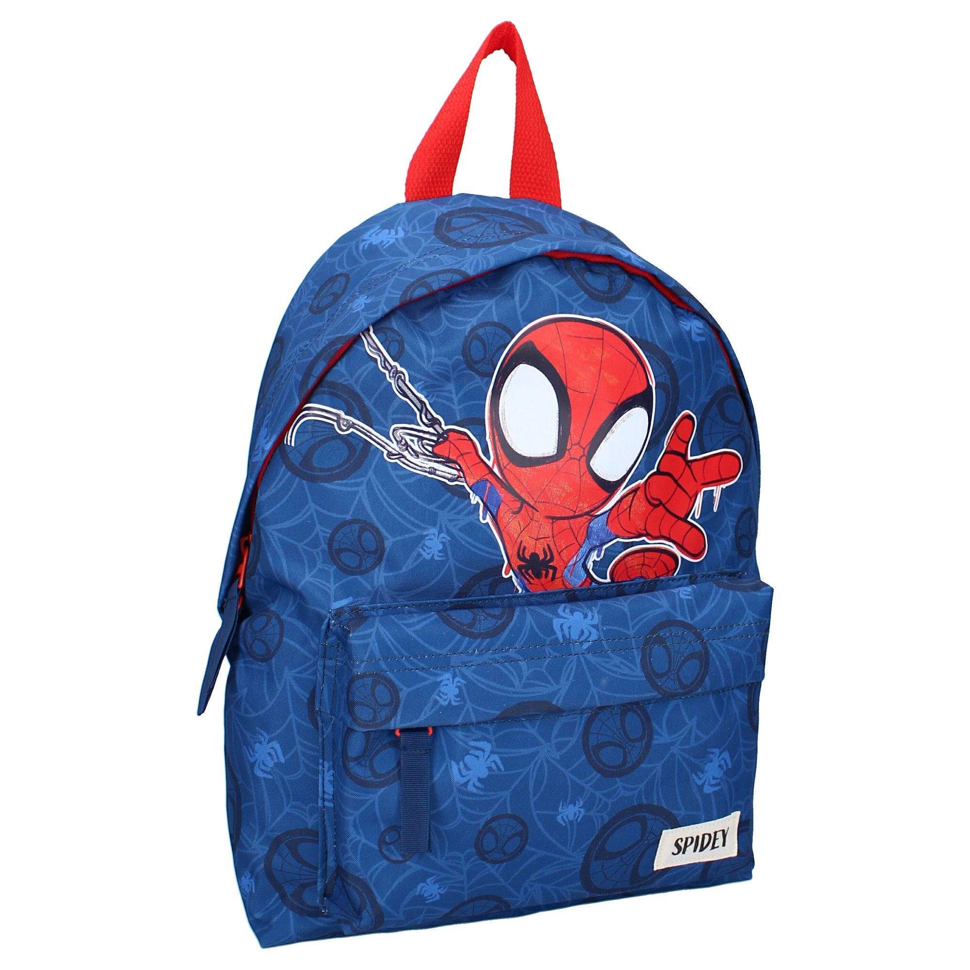 MARVEL Minirucksack Marvel Spiderman Spidey Kinder Kita Rucksack Gr. 31 x 22 x 9 cm