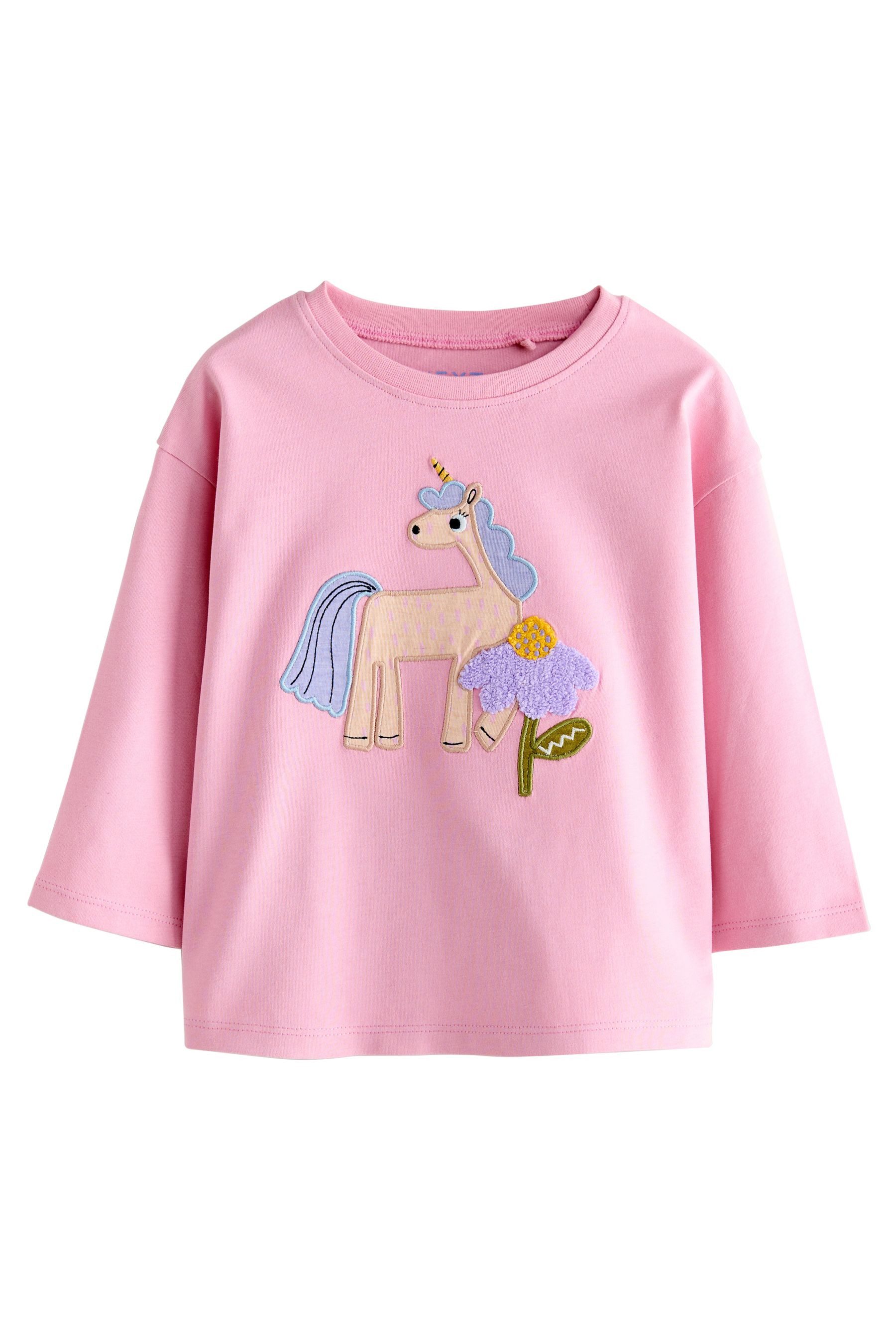 Next Langarmshirt Langärmelige Oberteile mit Figurenmotiv, günstig online kaufen