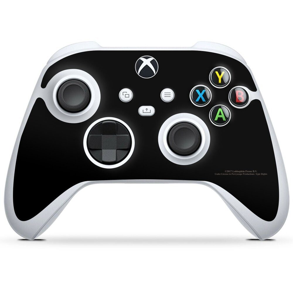 DeinDesign Konsolen-Cover ACDC Offizielles Lizenzprodukt Rock or Bust ACDC Rock or Bust, Microsoft Xbox Series S Controller Skin Aufkleber Sticker Folie