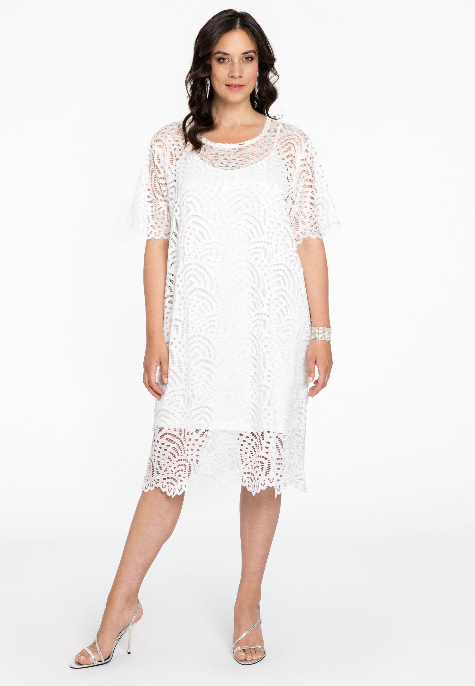 YOEK A-Linien-Kleid Damen Kleid Große Größen günstig online kaufen