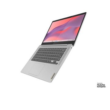 Lenovo IdeaPad 3 82XJ000SGE Google Chrome OS 4GB RAM 64 GB eMMC Chromebook (35,60 cm/14 Zoll, MediaTek Kompanio 520, Mali-G52, Full HD Webcam, MicroSD Kartenleser, WiFi 6 WLAN)