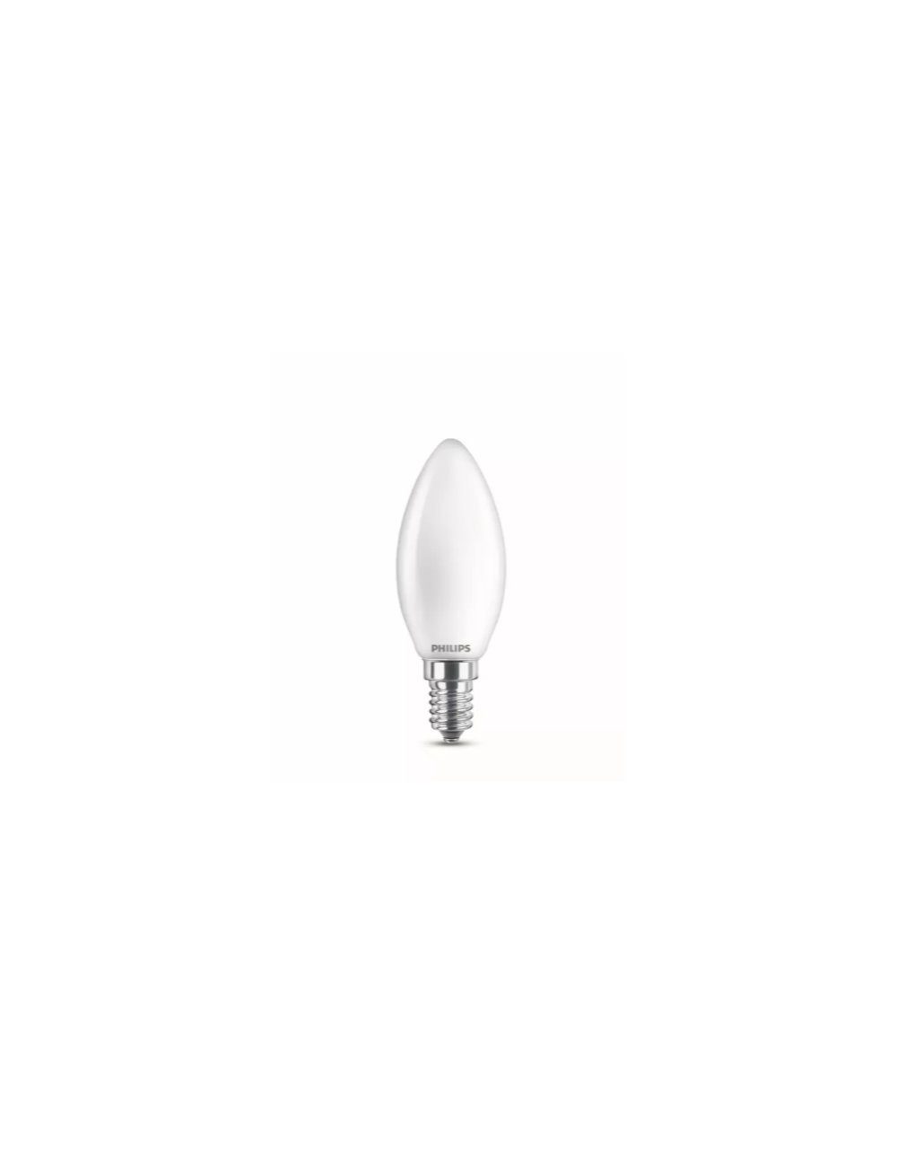 LED 470lm 4000K, Kerzenform E14 = LED-Leuchtmittel Philips Kaltweiß 230V E14, 4,3W B35 Kaltweiß Philips 40W