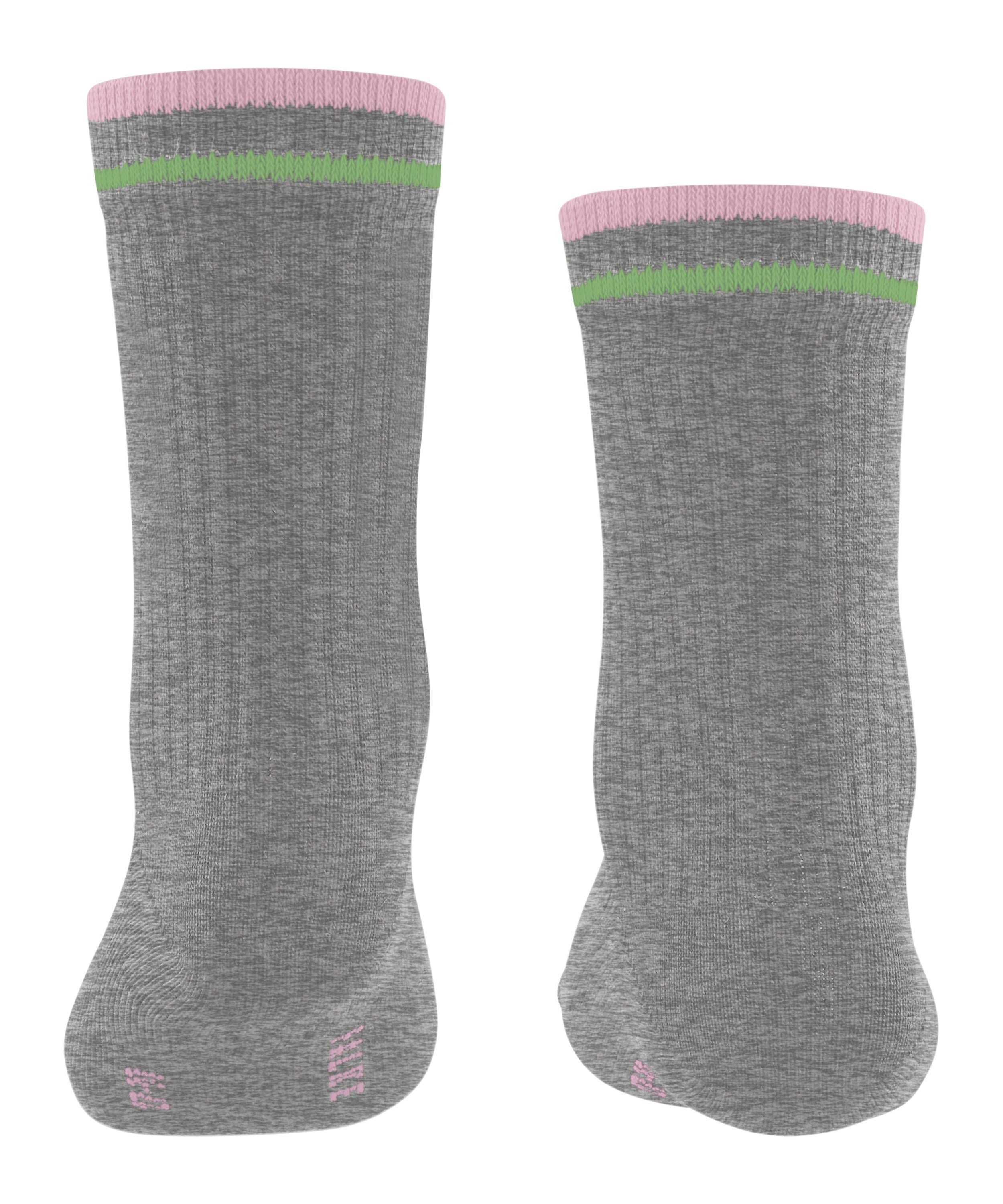 grey (3400) light School FALKE Reflective to Safe (1-Paar) Socken