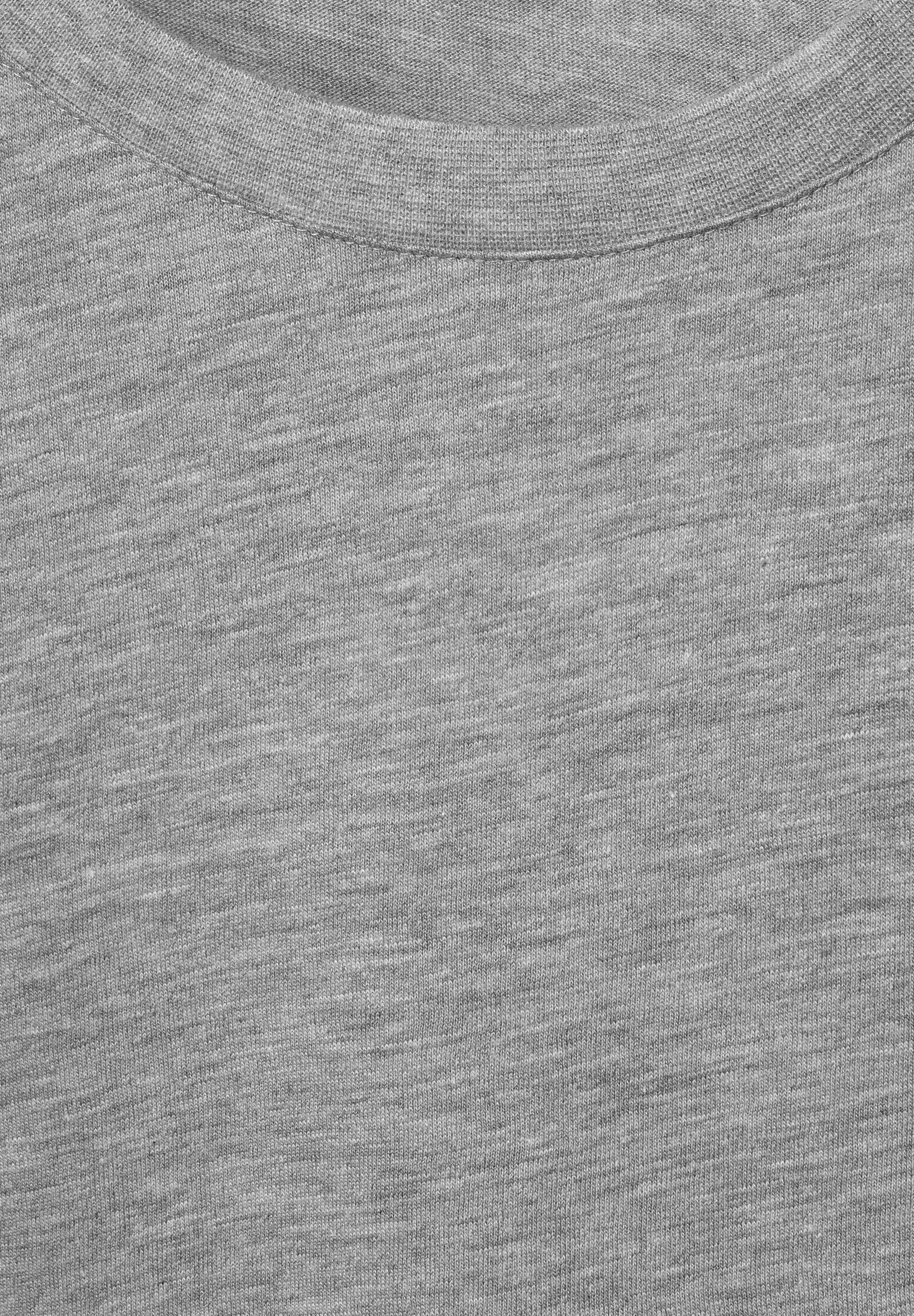 silver Optik STREET T-Shirt Melange in ONE grey MEN melange