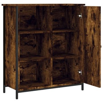 vidaXL Anrichte Sideboard Räuchereiche 70x30x80 cm Holzwerkstoff