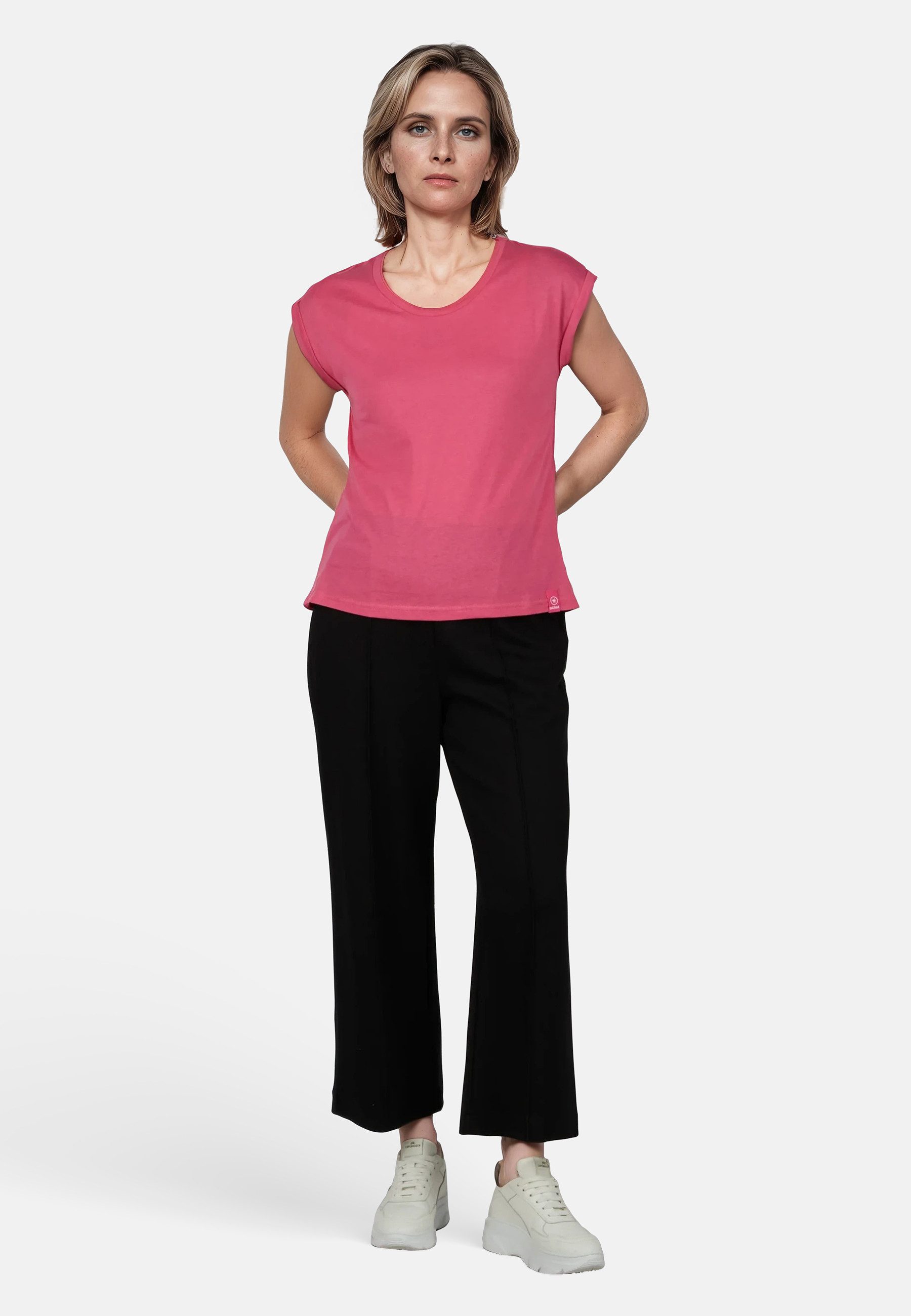 T-Shirt SÖMMER Damen Relaxed-Fit